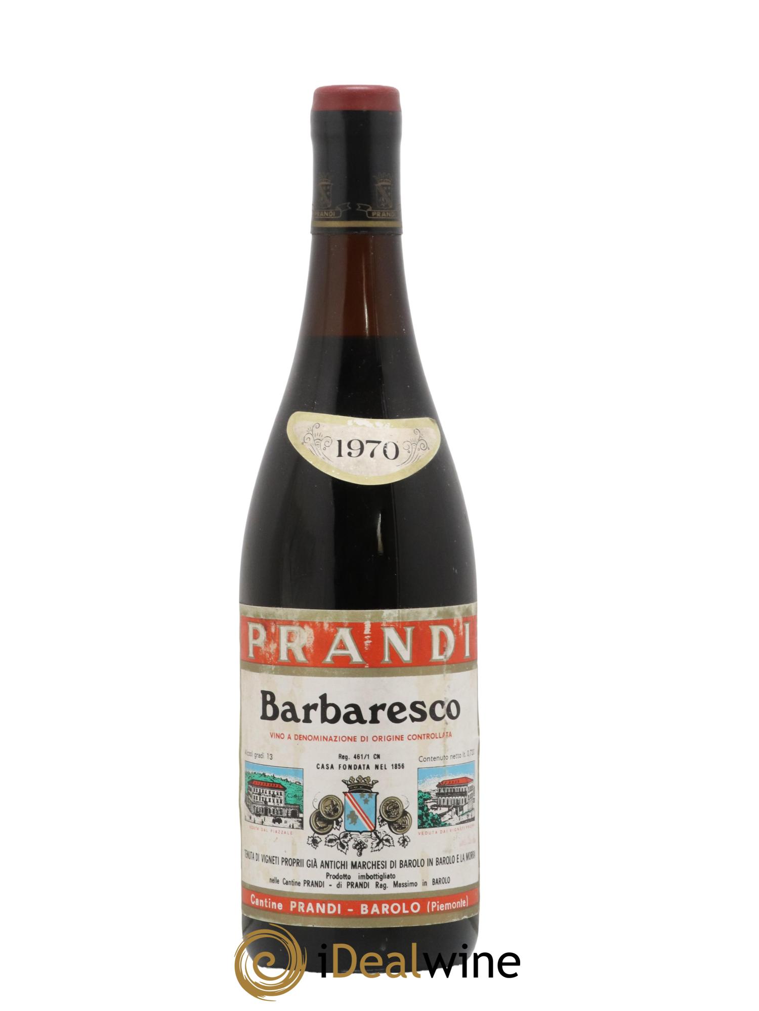 Barbaresco DOCG Prandi 1970 - Lot de 1 bouteille - 0