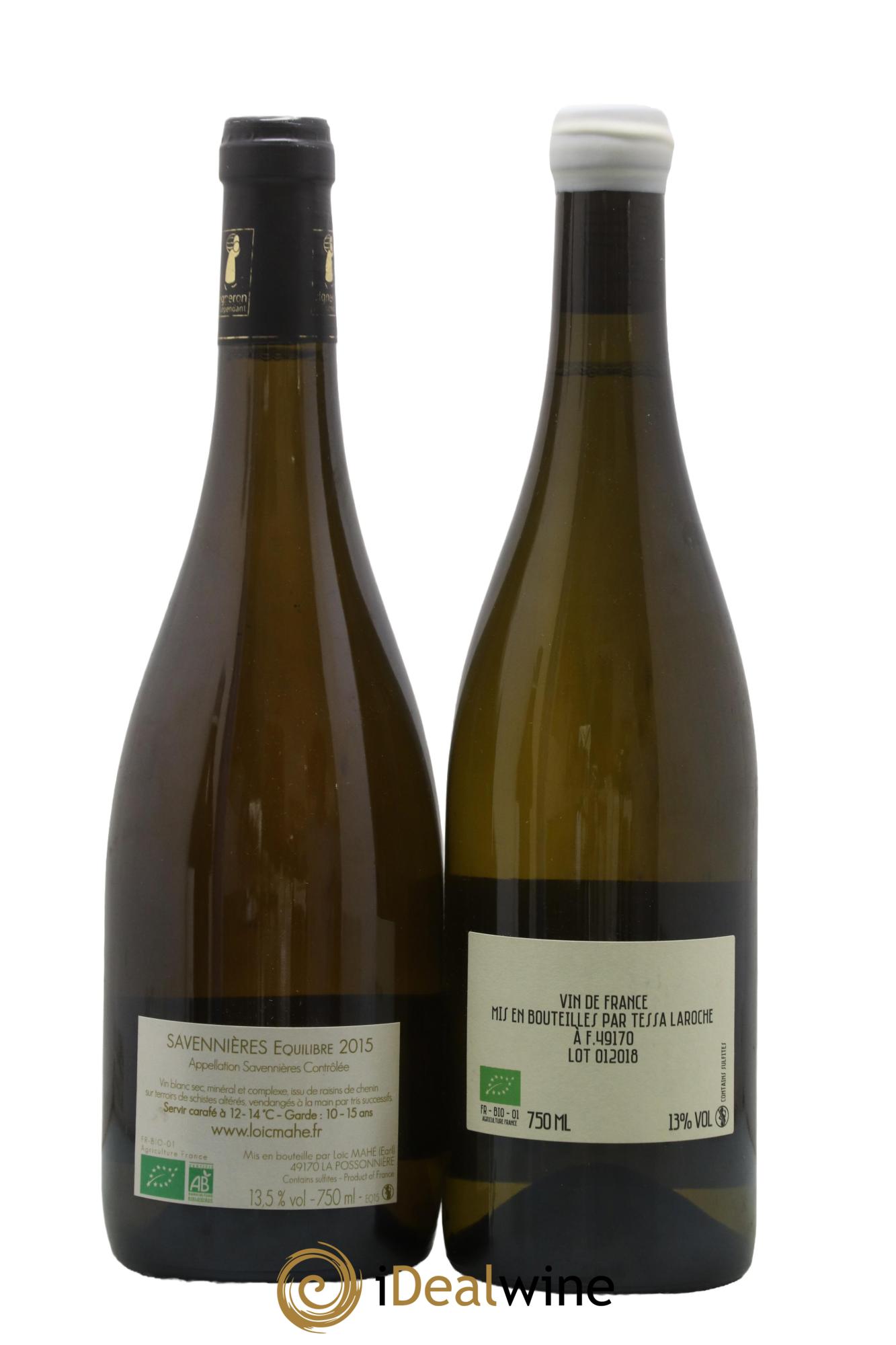 Assortiment de vins d'Anjou noir - Saumur - Bourgueil N°6 - Lot of 6 bottles - 3