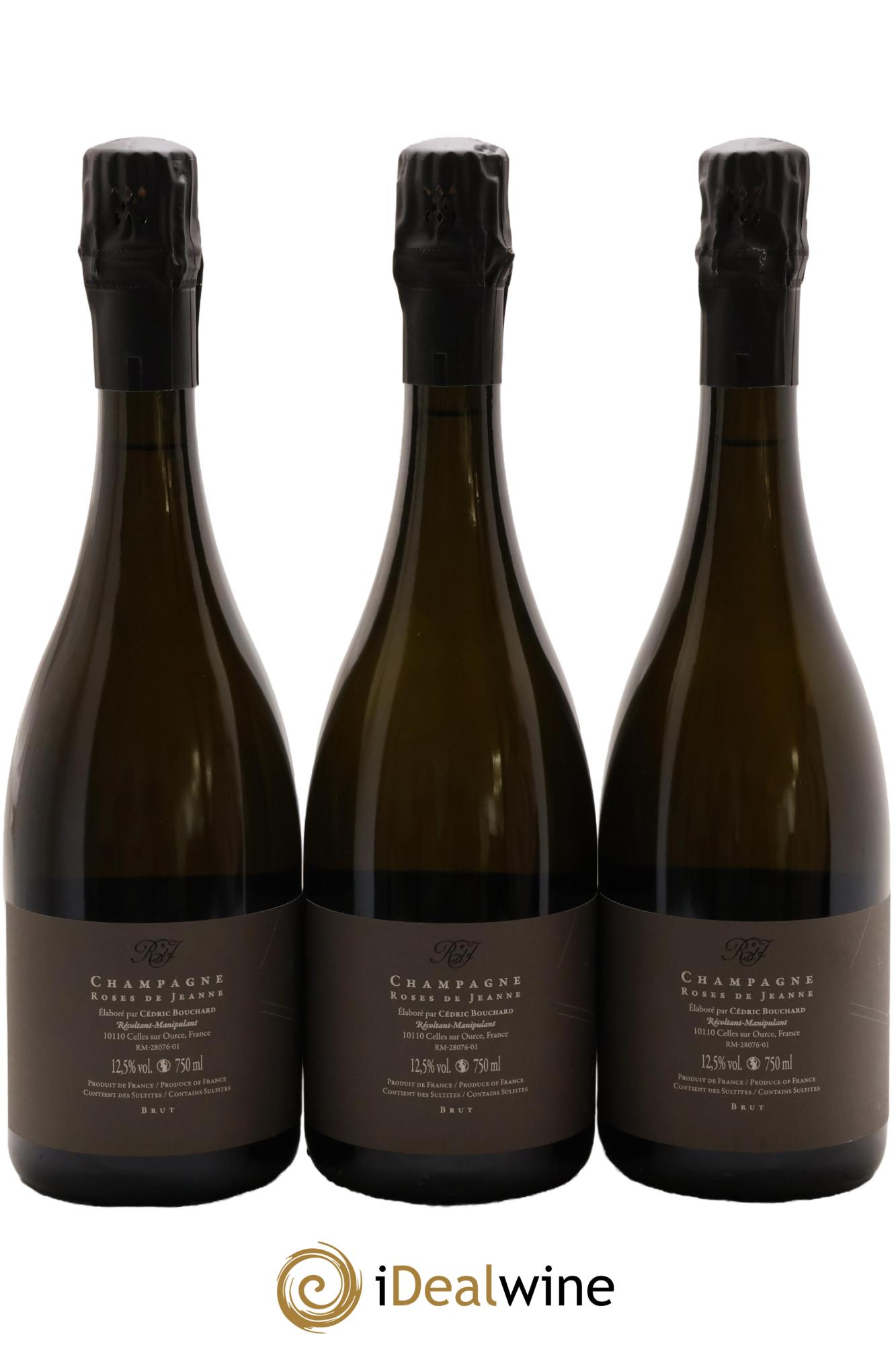 Roses de Jeanne La Bolorée Cédric Bouchard 2019 - Posten von 3 Flaschen - 1