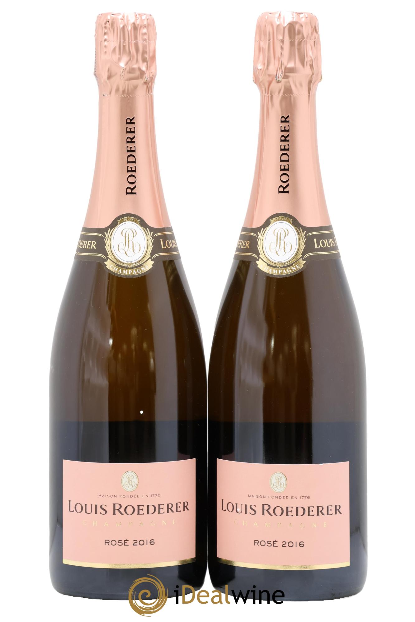 Rosé Brut Louis Roederer 2016 - Lot de 2 bouteilles - 0