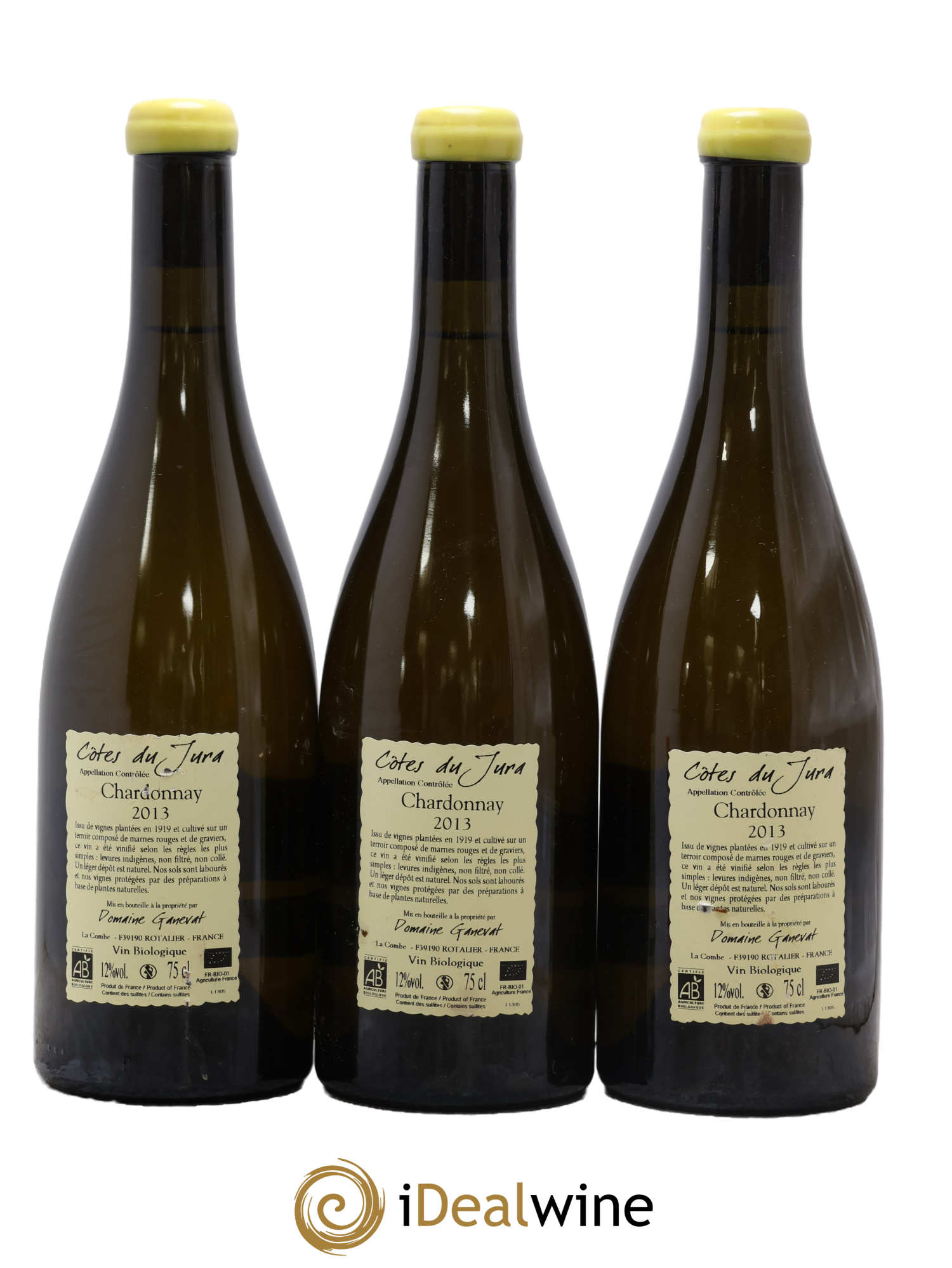 Côtes du Jura Les Grands Teppes Vieilles Vignes Jean-François Ganevat (Domaine) 2013 - Posten von 3 Flaschen - 1