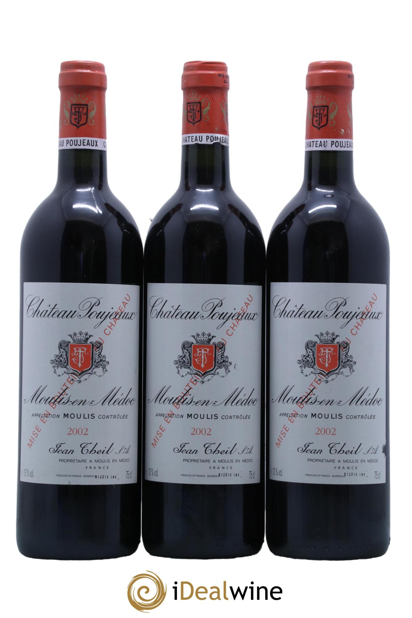 Château Poujeaux 2002 - Lot de 12 bouteilles - 3
