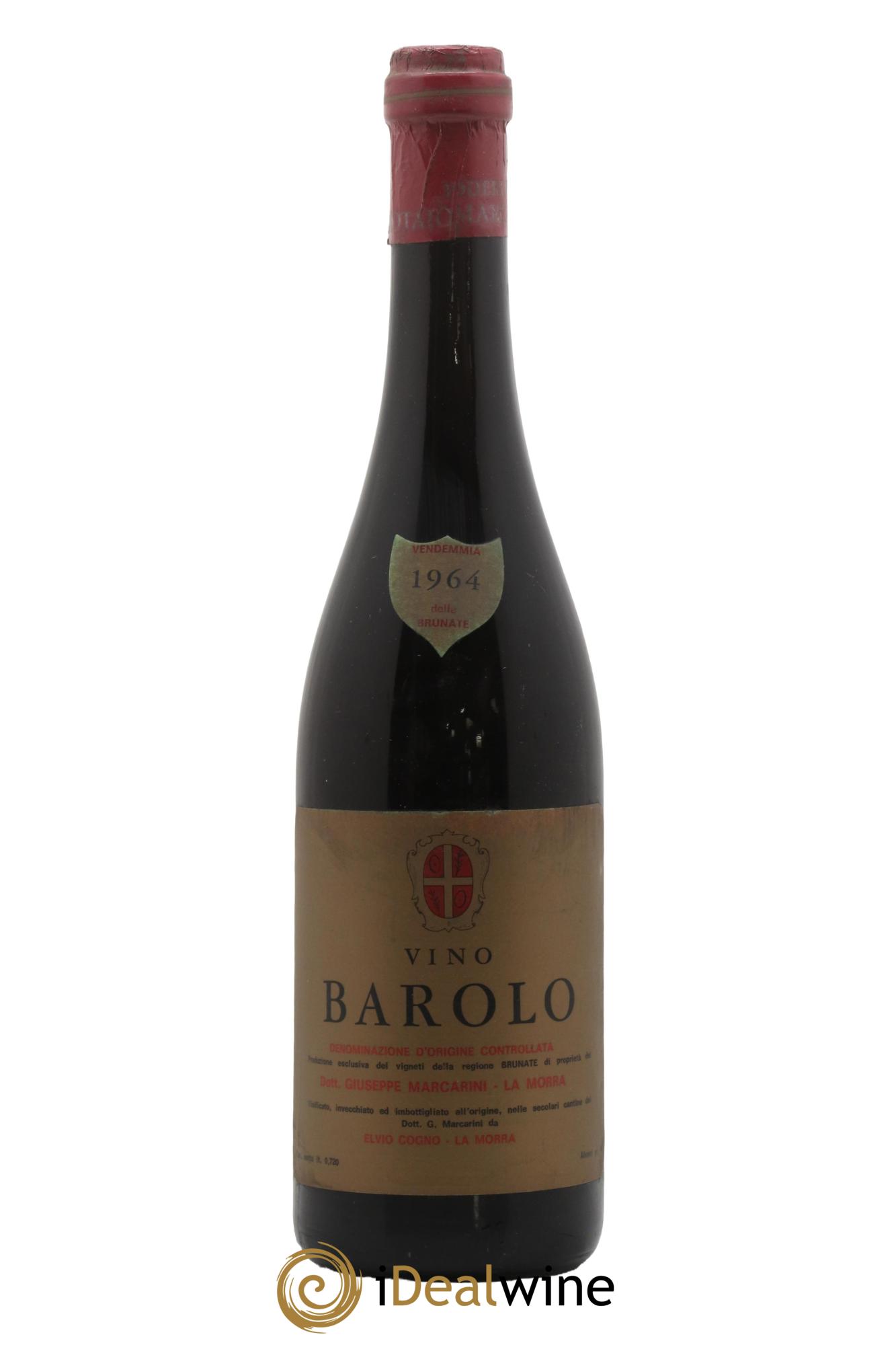 Barolo DOCG Brunate Marcarini 1964 - Posten von 1 Flasche - 0