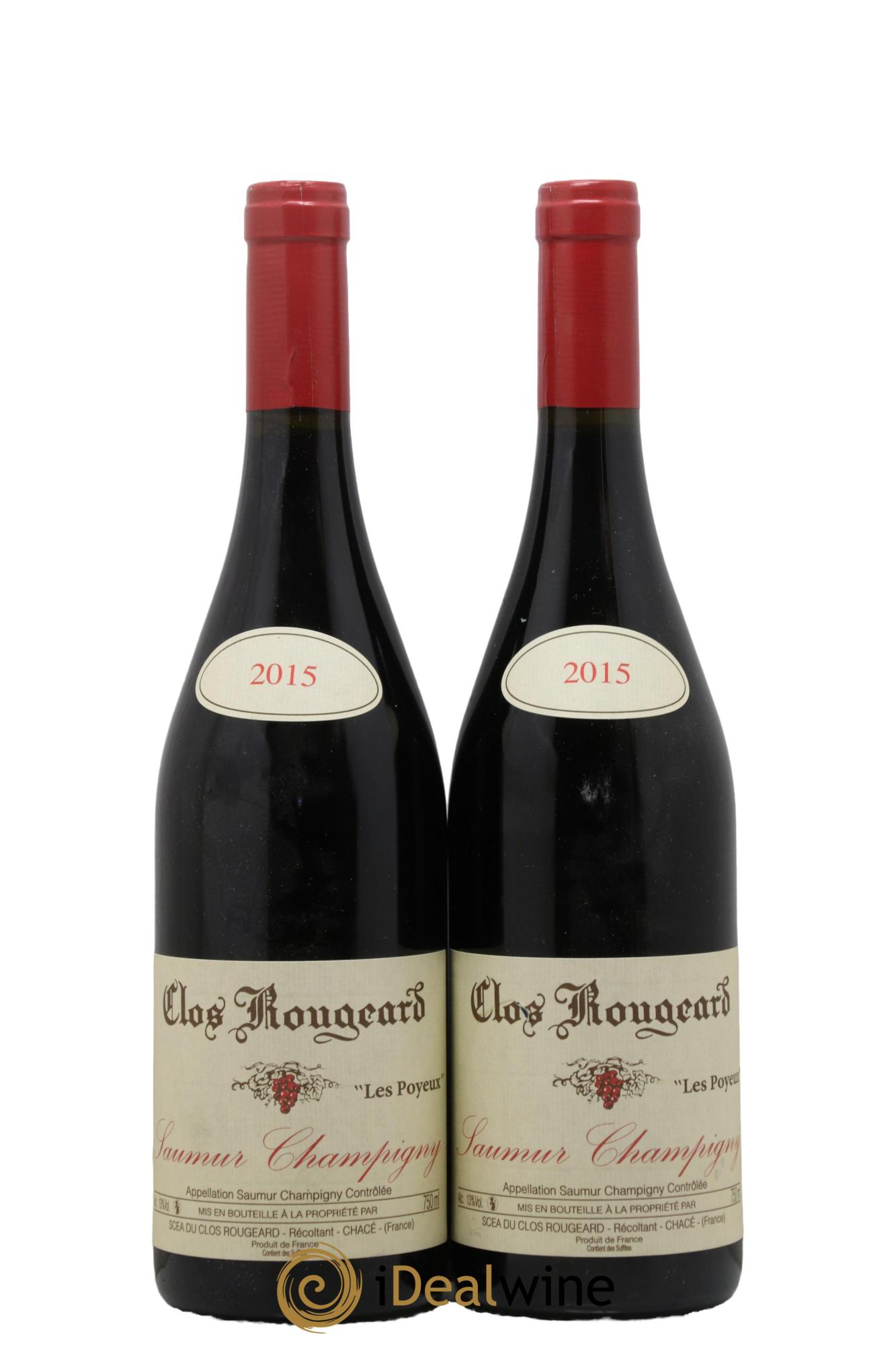 Saumur-Champigny Les Poyeux Clos Rougeard 2015 - Lot de 2 bouteilles - 0
