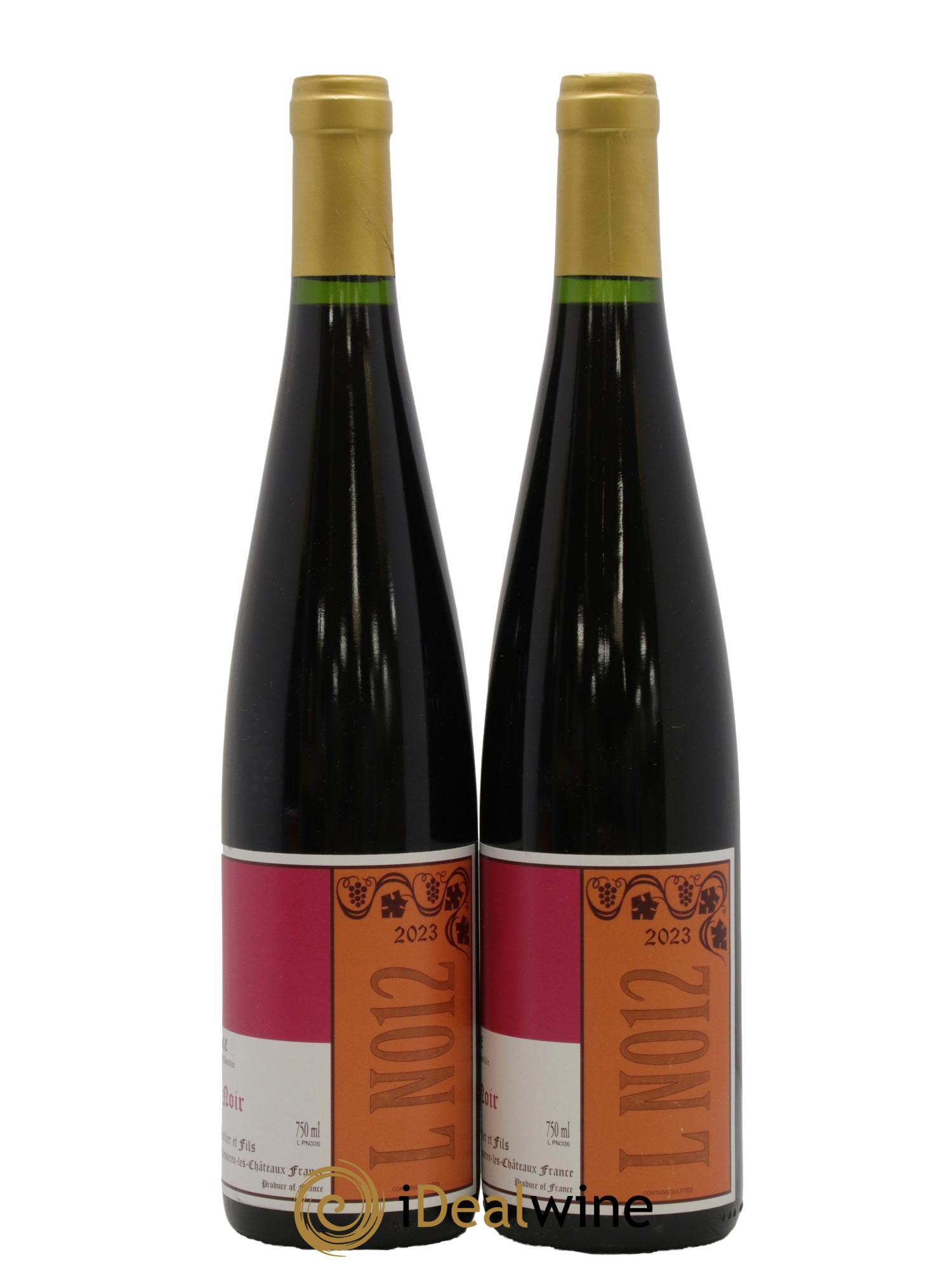 Alsace Pinot Noir LN012 Gérard Schueller (Domaine) 2023 - Lot de 2 bouteilles - 1