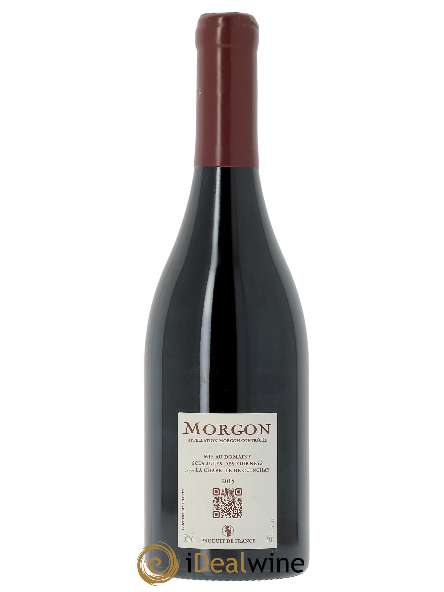 Morgon Jules Desjourneys  2015 - Lotto di 1 bottiglia - 1