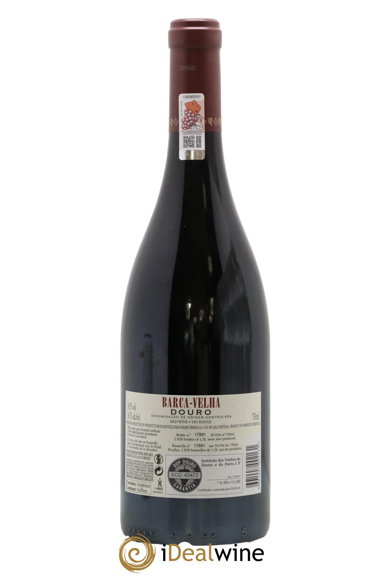 Douro Barca Velha Casa Ferreirinha 2011 - Lot of 1 bottle - 1