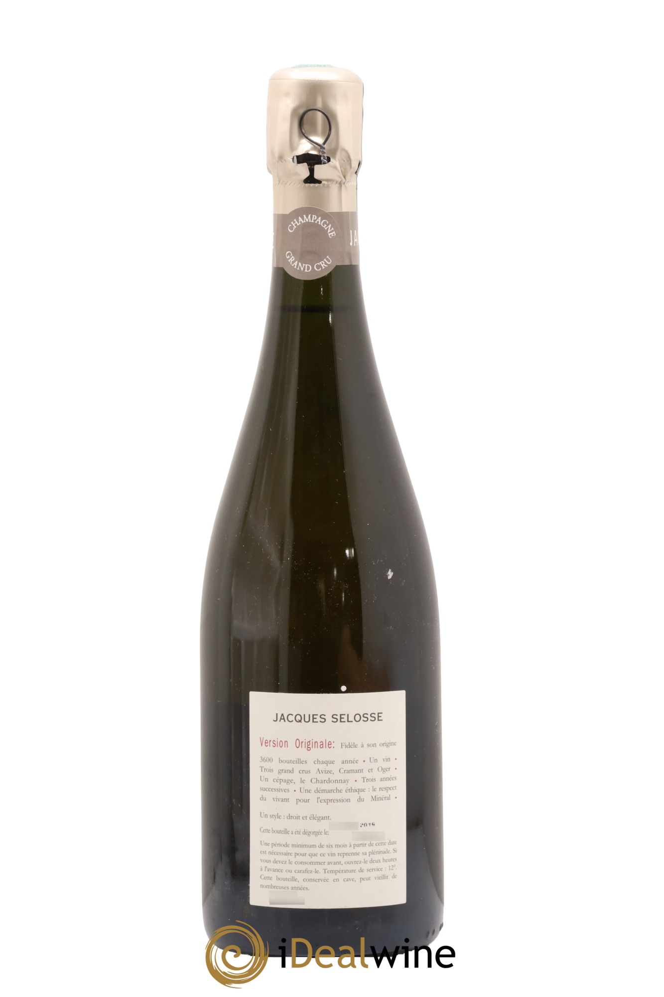 Version Originale Jacques Selosse - Lot de 1 bouteille - 1