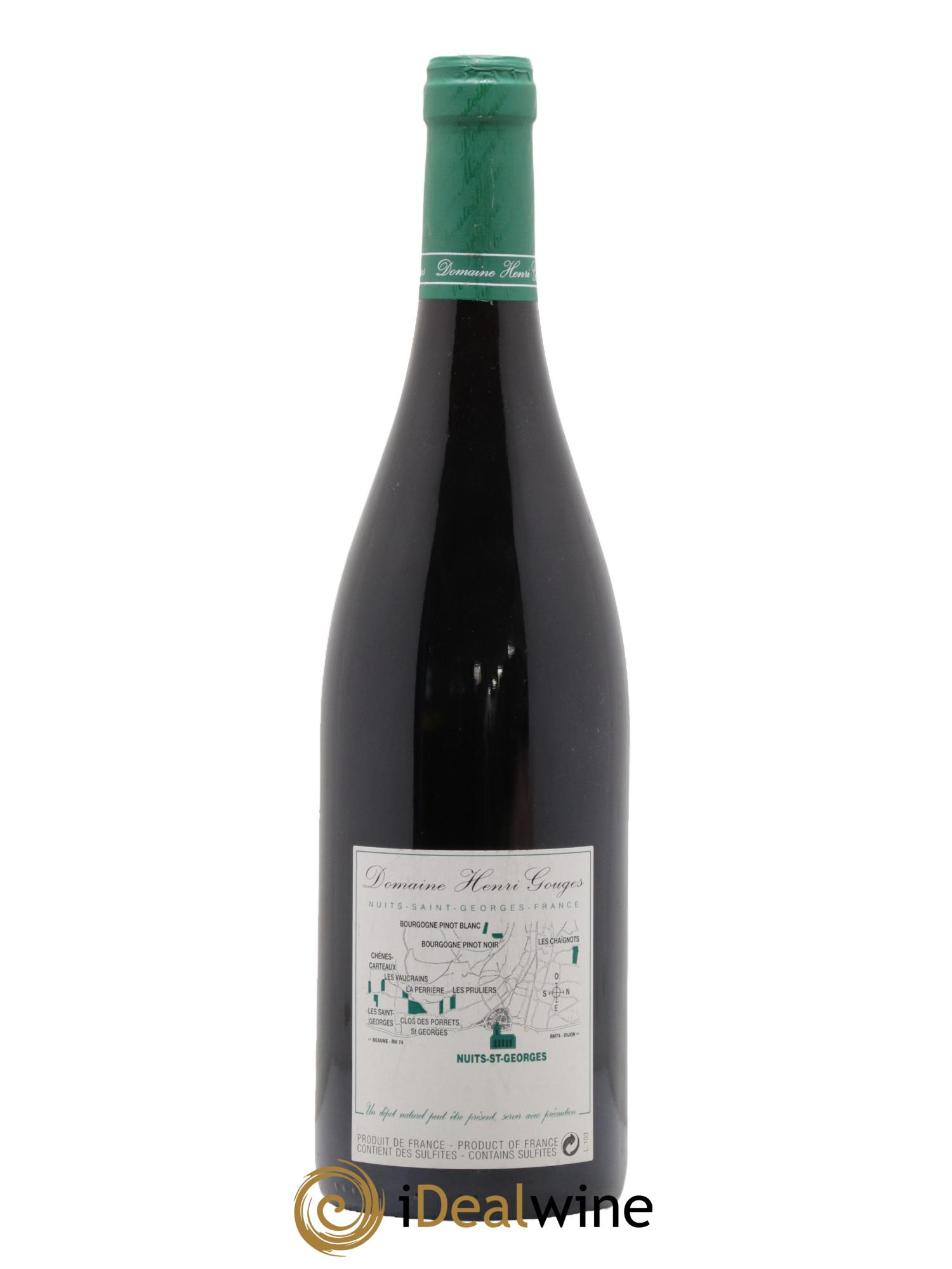 Nuits-Saint-Georges 1er Cru Les Saints Georges Henri Gouges 2010 - Posten von 1 Flasche - 1