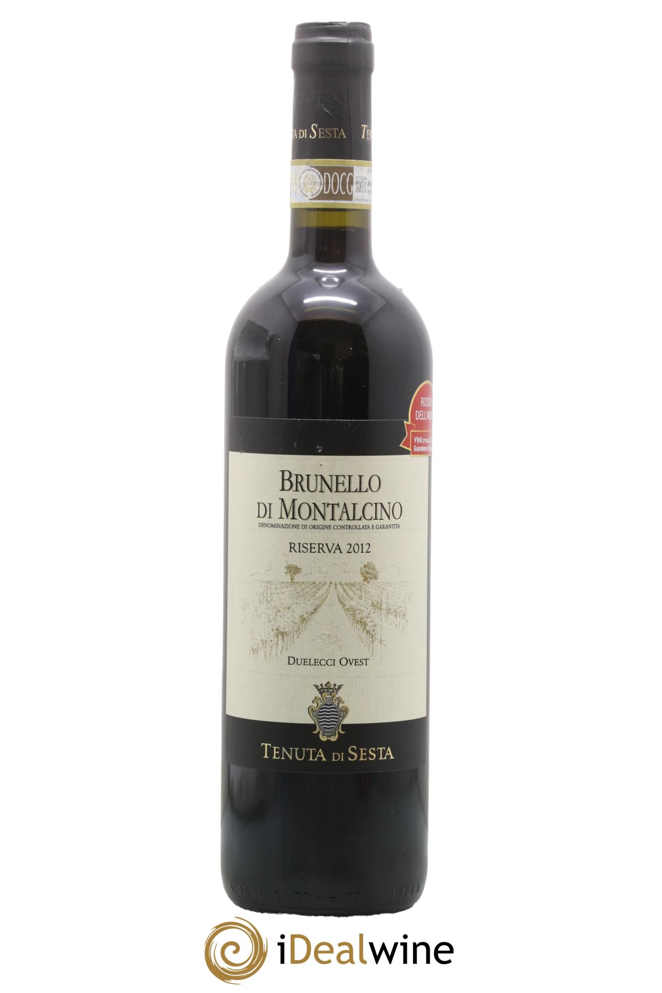 Brunello di Montalcino Riserva Tenuta di Sesta Duelecci Ovest 2012 - Lot de 1 bouteille - 0