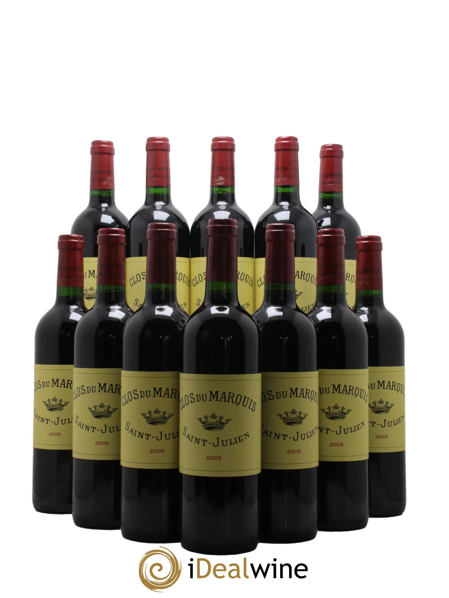 Clos du Marquis 2005 - Lot de 12 bouteilles - 0