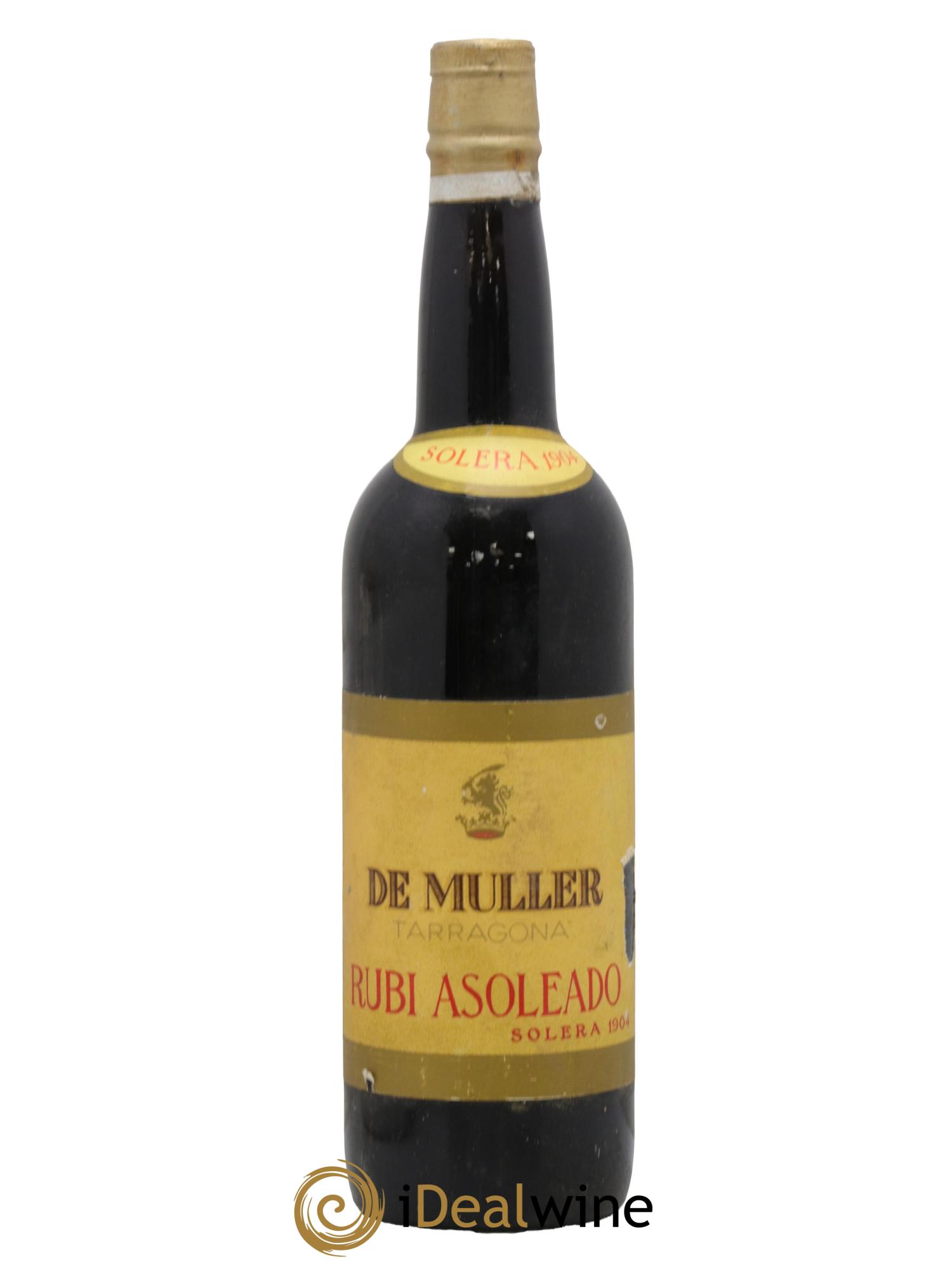 Espagne Pajarete Solera Ruby Asoleado De Muller - Posten von 1 Flasche - 0