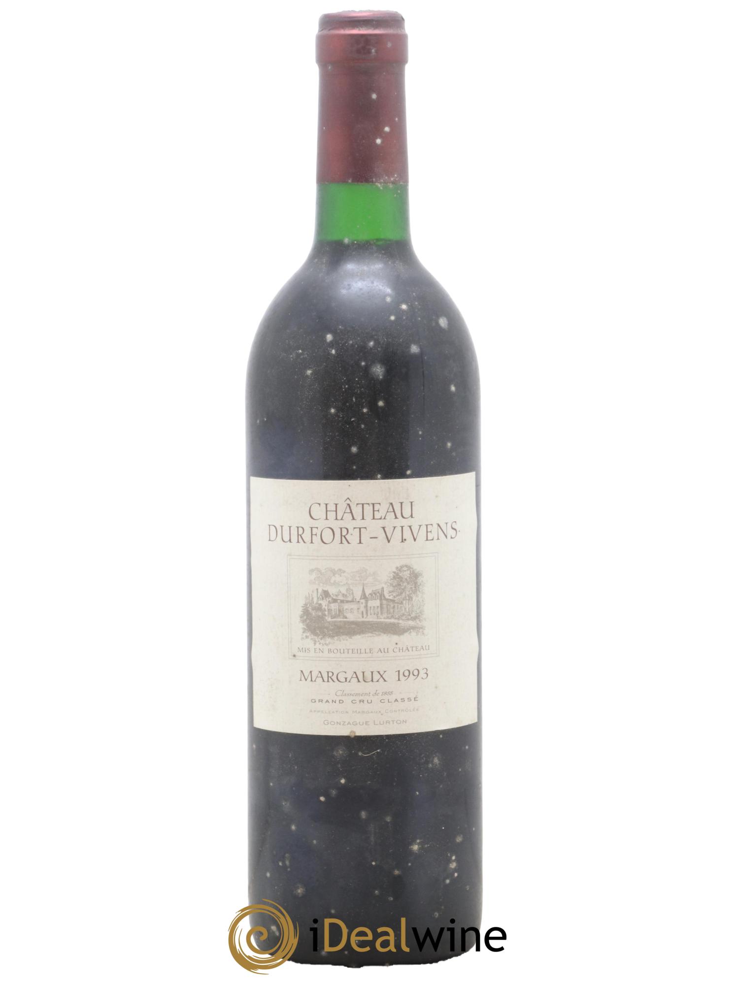 Vivens de Durfort-Vivens 2nd Vin 1993 - Lot de 1 bouteille - 0