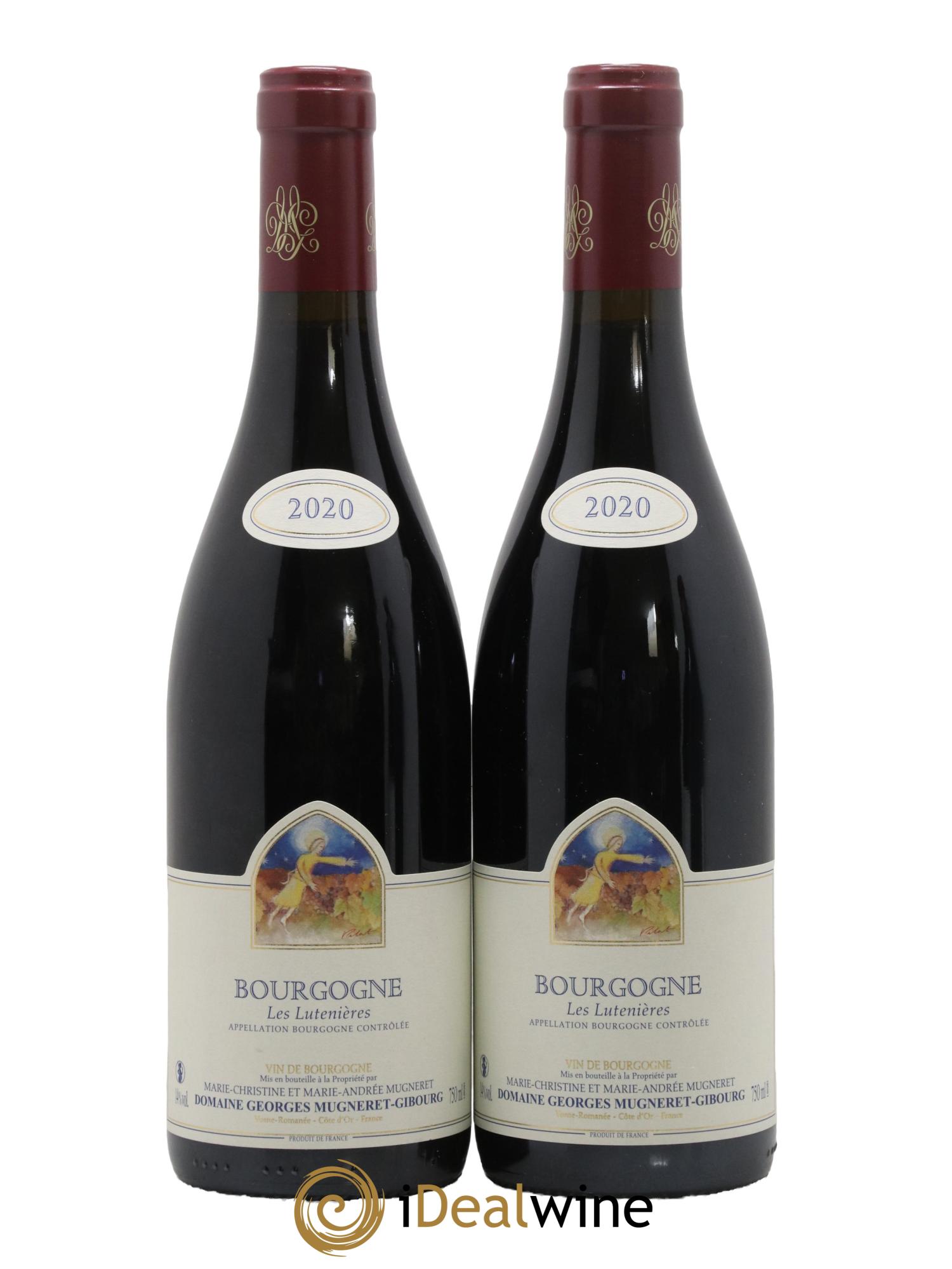 Bourgogne Les Lutenières Mugneret-Gibourg (Domaine) 2020 - Lot of 2 bottles - 0