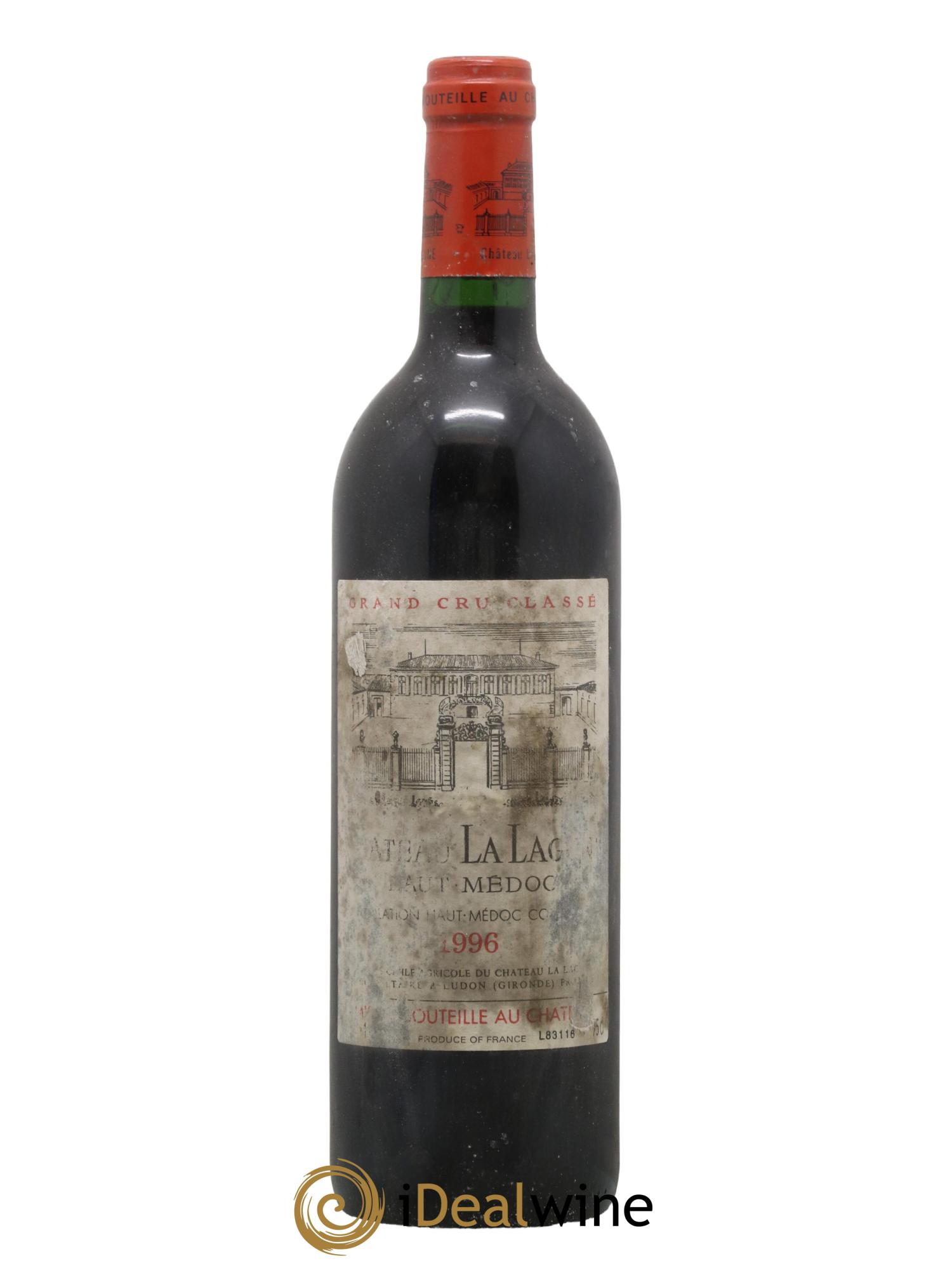 Château la Lagune 3ème Grand Cru Classé 1996 - Lot de 1 bouteille - 0