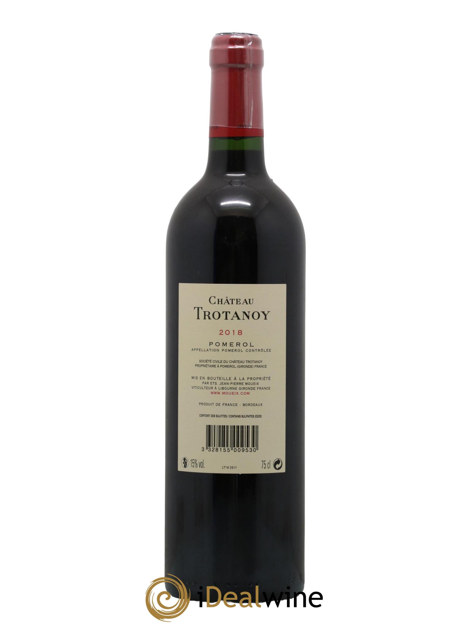 Château Trotanoy 2018 - Posten von 1 Flasche - 1