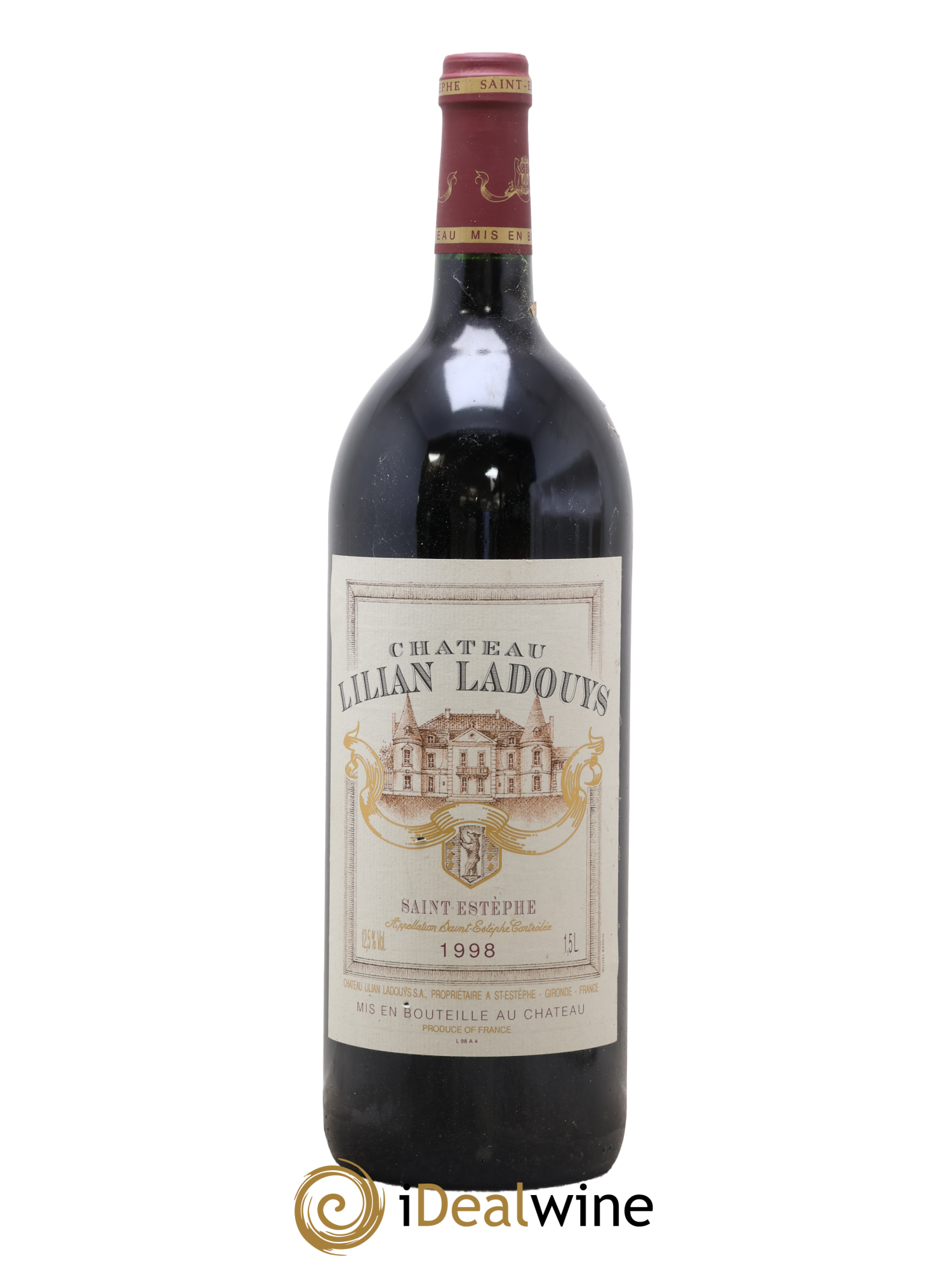 Château Lilian Ladouys Cru Bourgeois 1998 - Lot of 1 magnum - 0