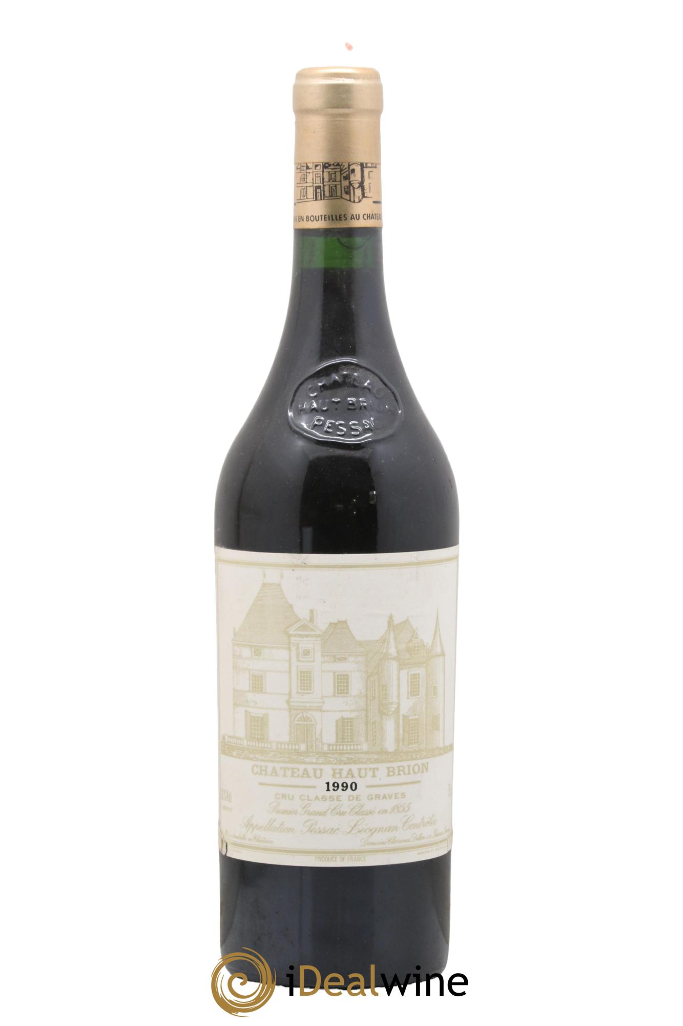 Château Haut Brion 1er Grand Cru Classé 1990 - Lot de 1 bouteille - 0