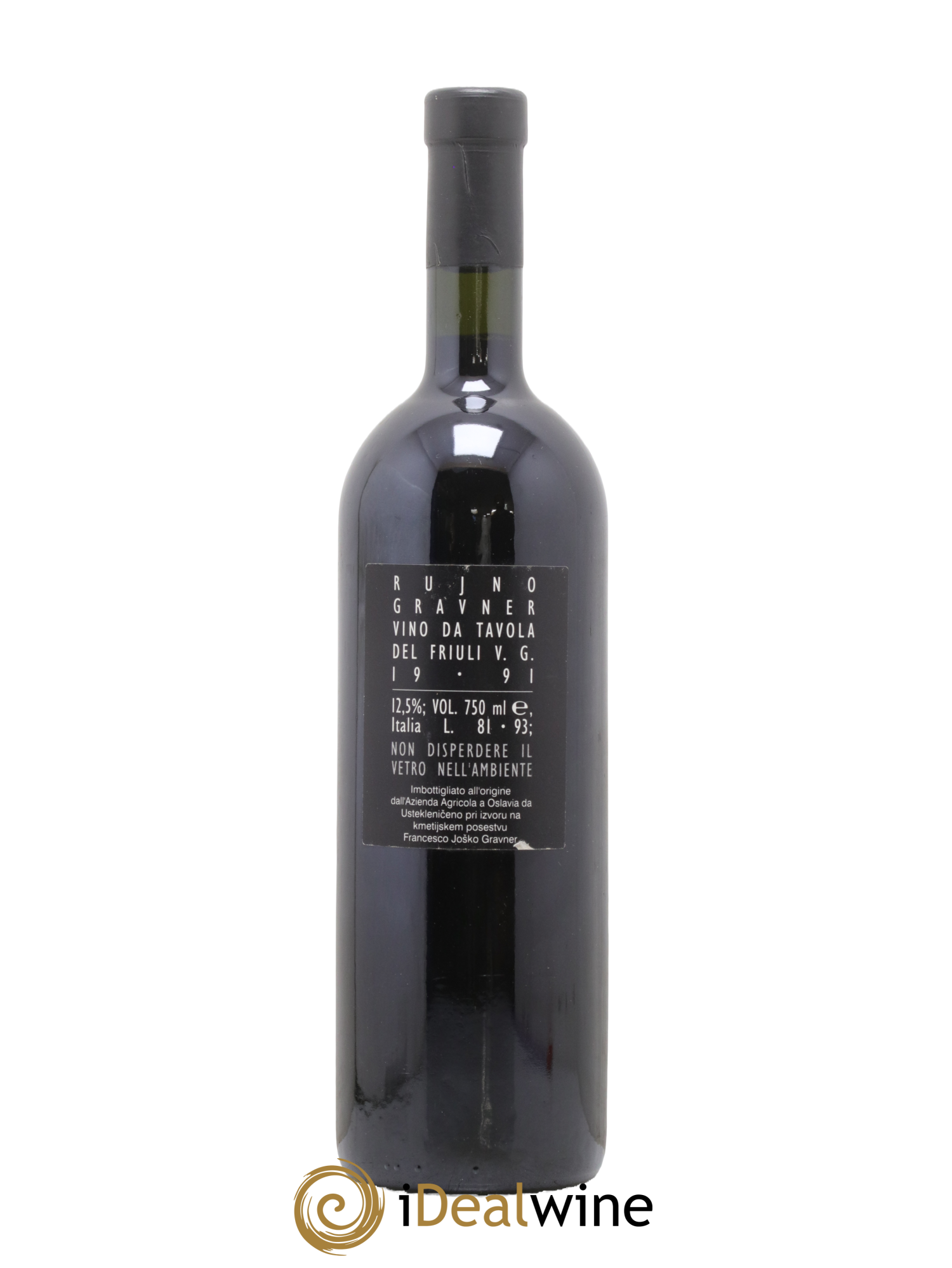 IGT Venezia Giulia Gravner 1991 - Lotto di 1 bottiglia - 1