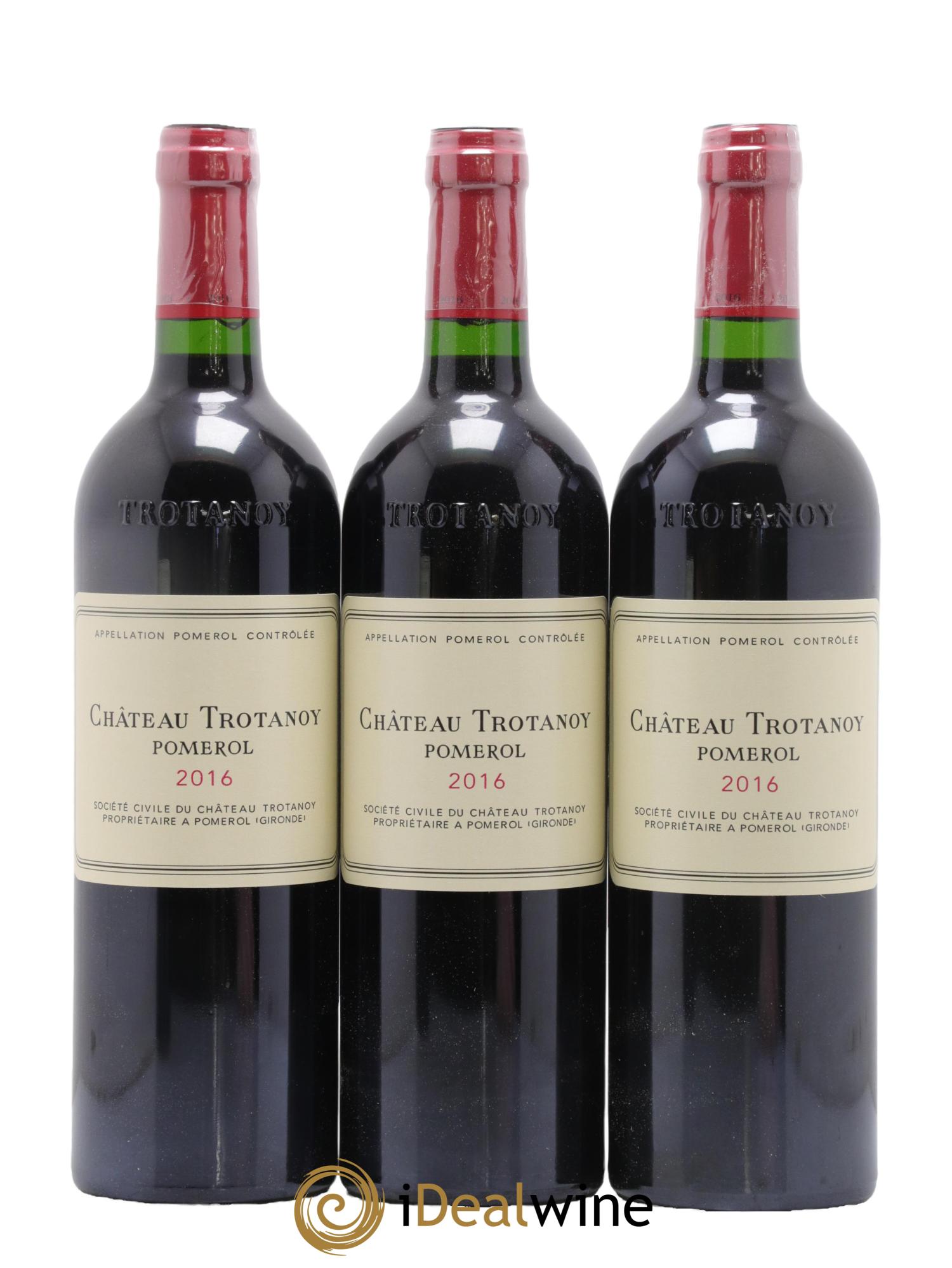 Château Trotanoy 2016 - Lot de 6 bouteilles - 3