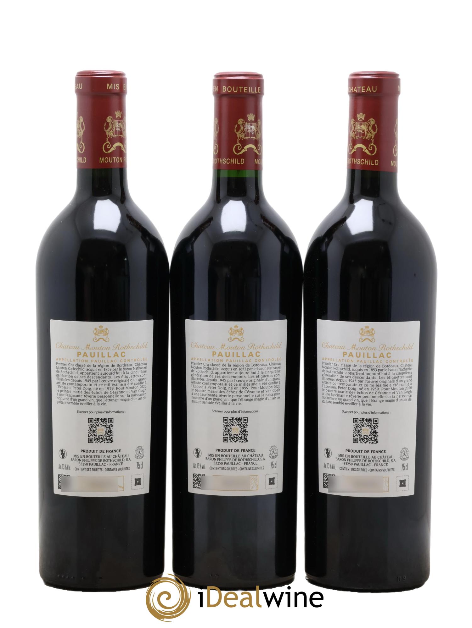 Château Mouton Rothschild 1er Grand Cru Classé 2020 - Lot of 6 bottles - 2