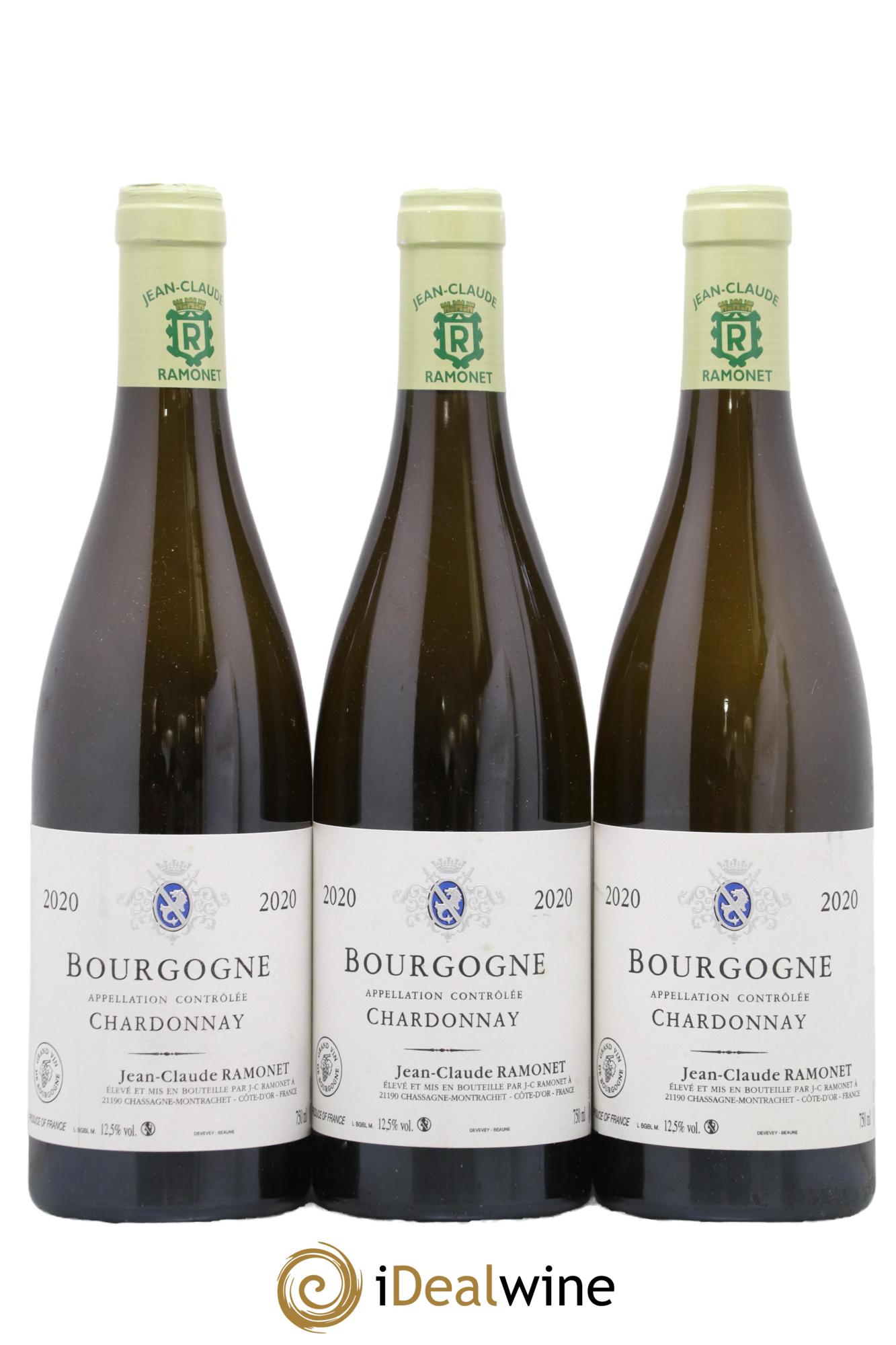 Bourgogne Ramonet (Domaine) 2020 - Lot of 3 bottles - 0