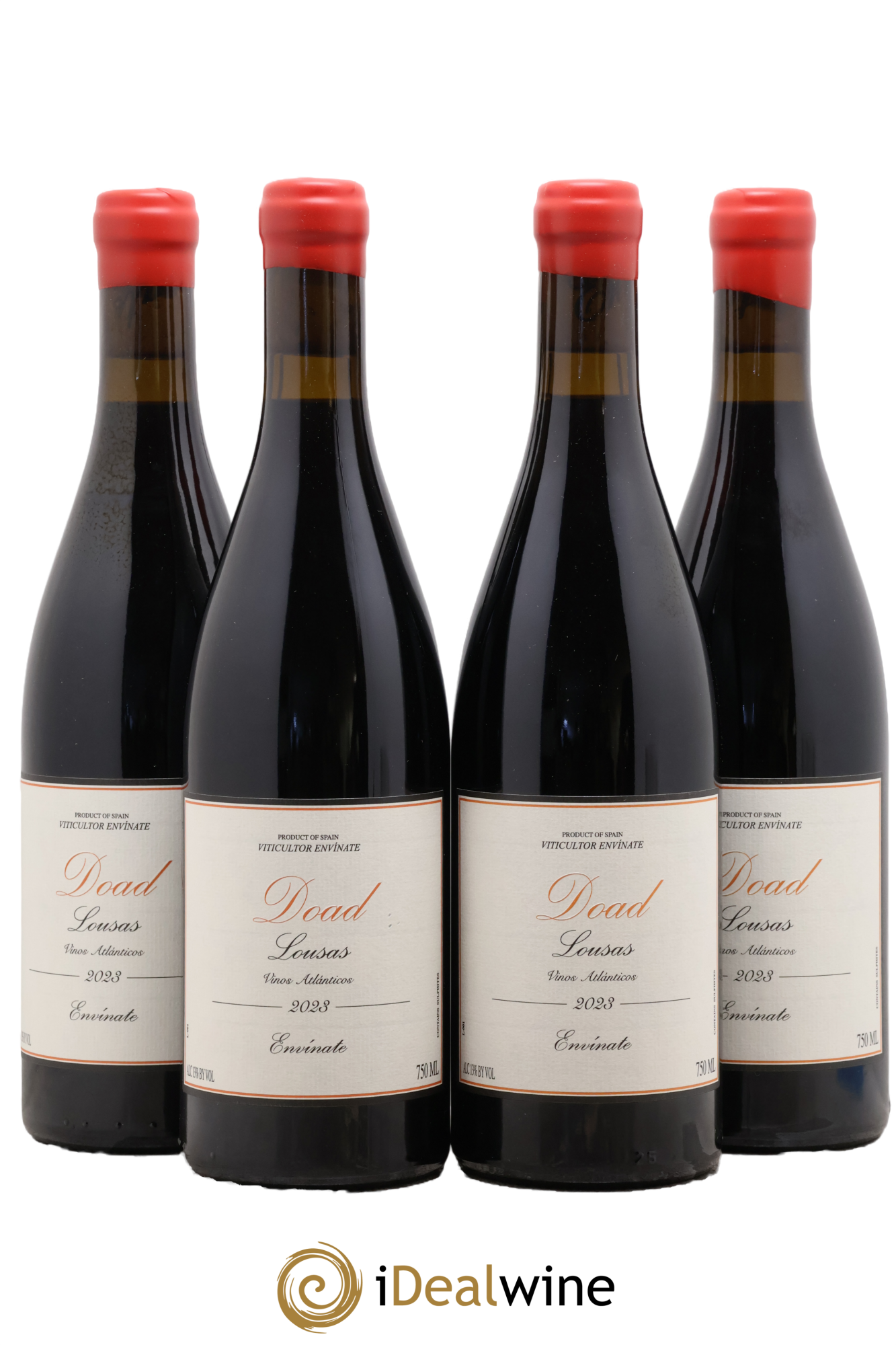 Vinos Atlánticos Lousas Parcela Doad Envinate 2023 - Lot de 4 bouteilles - 0