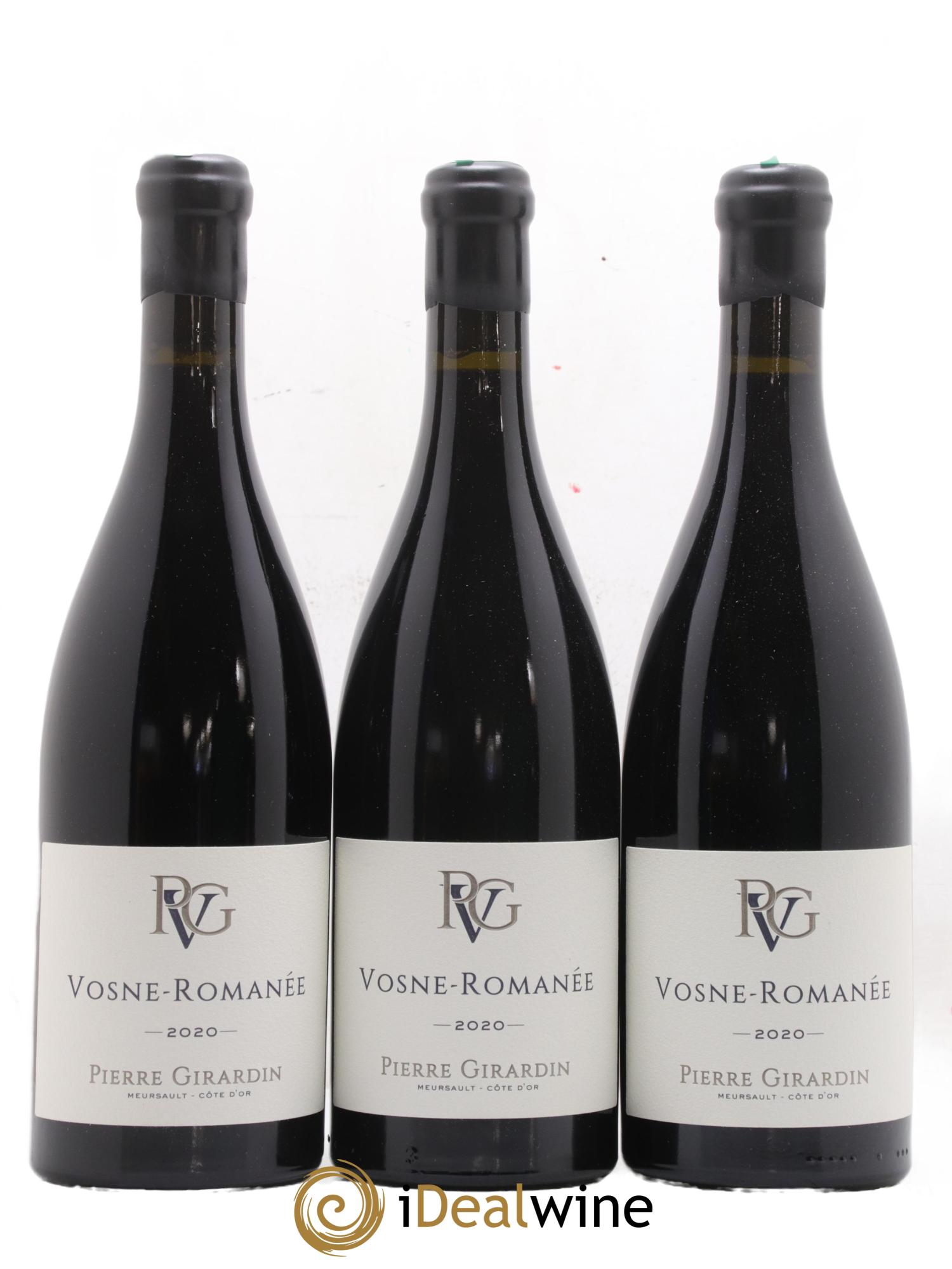 Vosne-Romanée Domaine Pierre Girardin 2020 - Lot de 3 bouteilles - 0