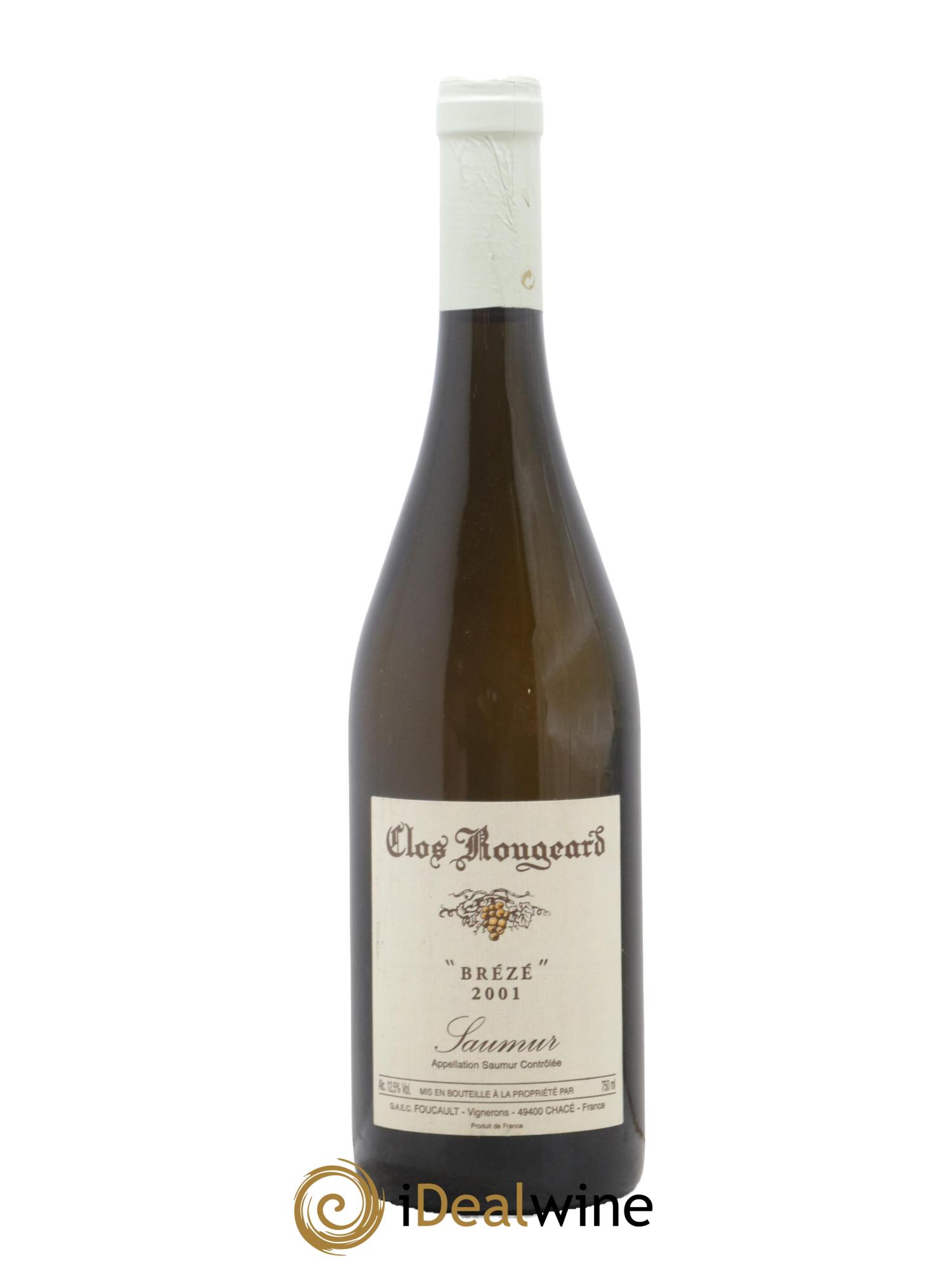Saumur Brézé Clos Rougeard 2001 - Posten von 1 Flasche - 0