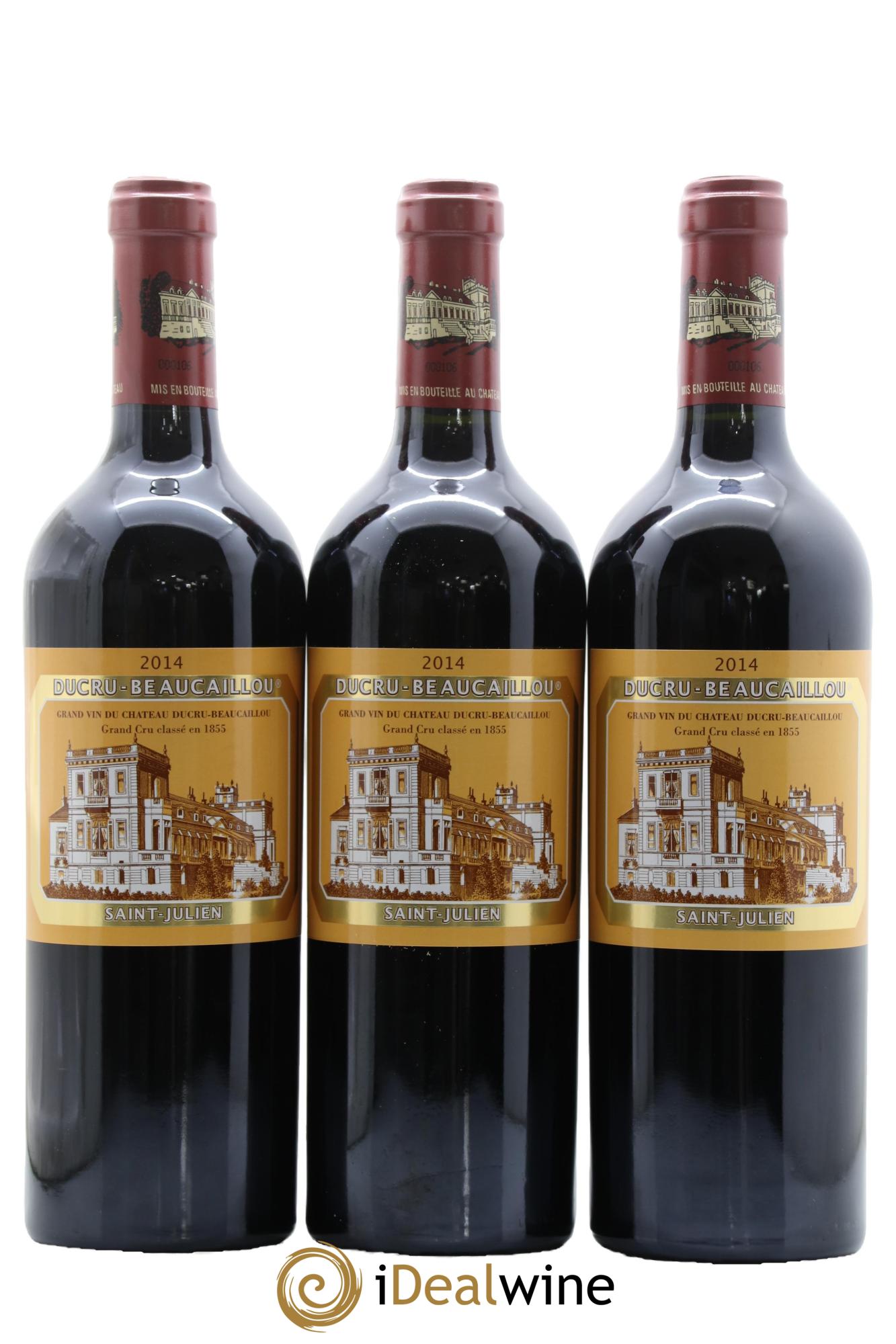 Château Ducru Beaucaillou 2ème Grand Cru Classé 2014 - Lot de 3 bouteilles - 0