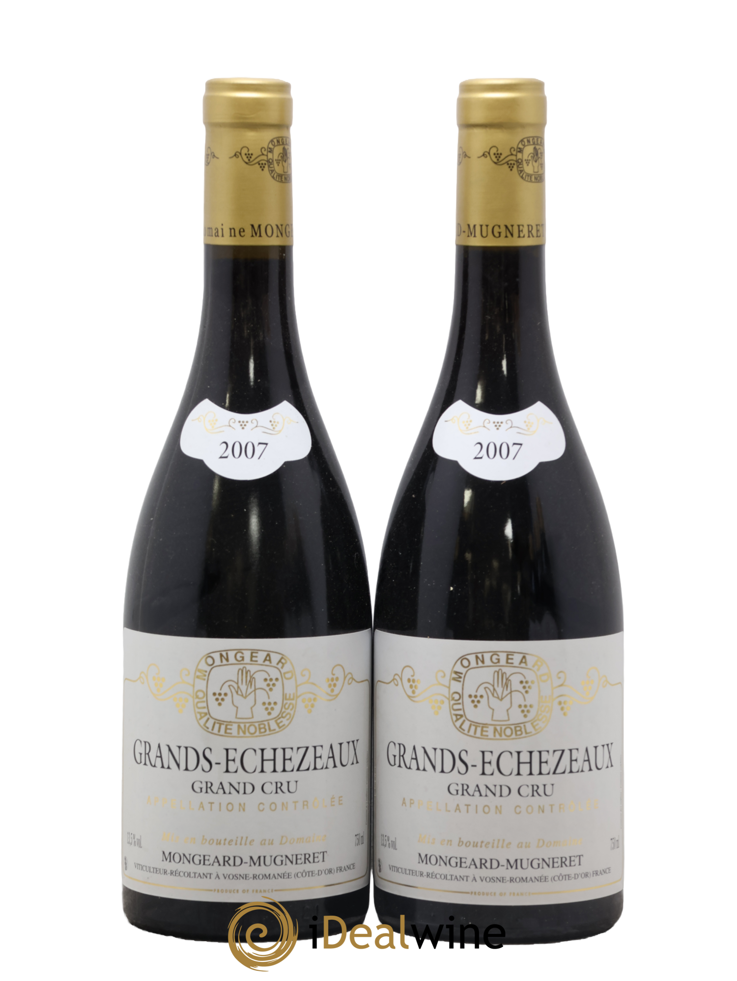 Grands-Echezeaux Grand Cru Mongeard-Mugneret (Domaine) 2007 - Lot de 2 bouteilles - 0