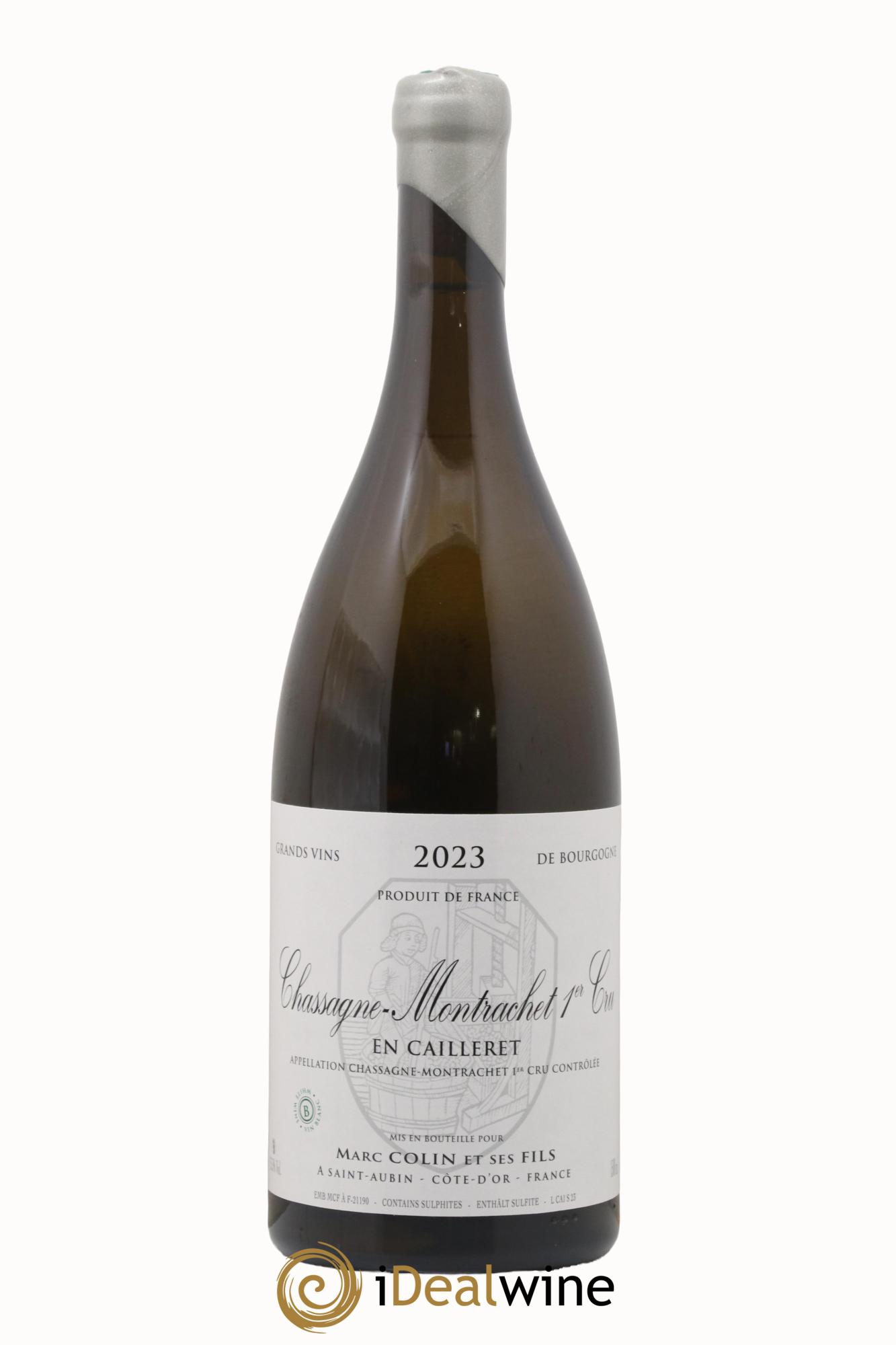 Chassagne-Montrachet 1er Cru Les Caillerets Marc Colin & Fils  2023 - Lot de 1 magnum - 1
