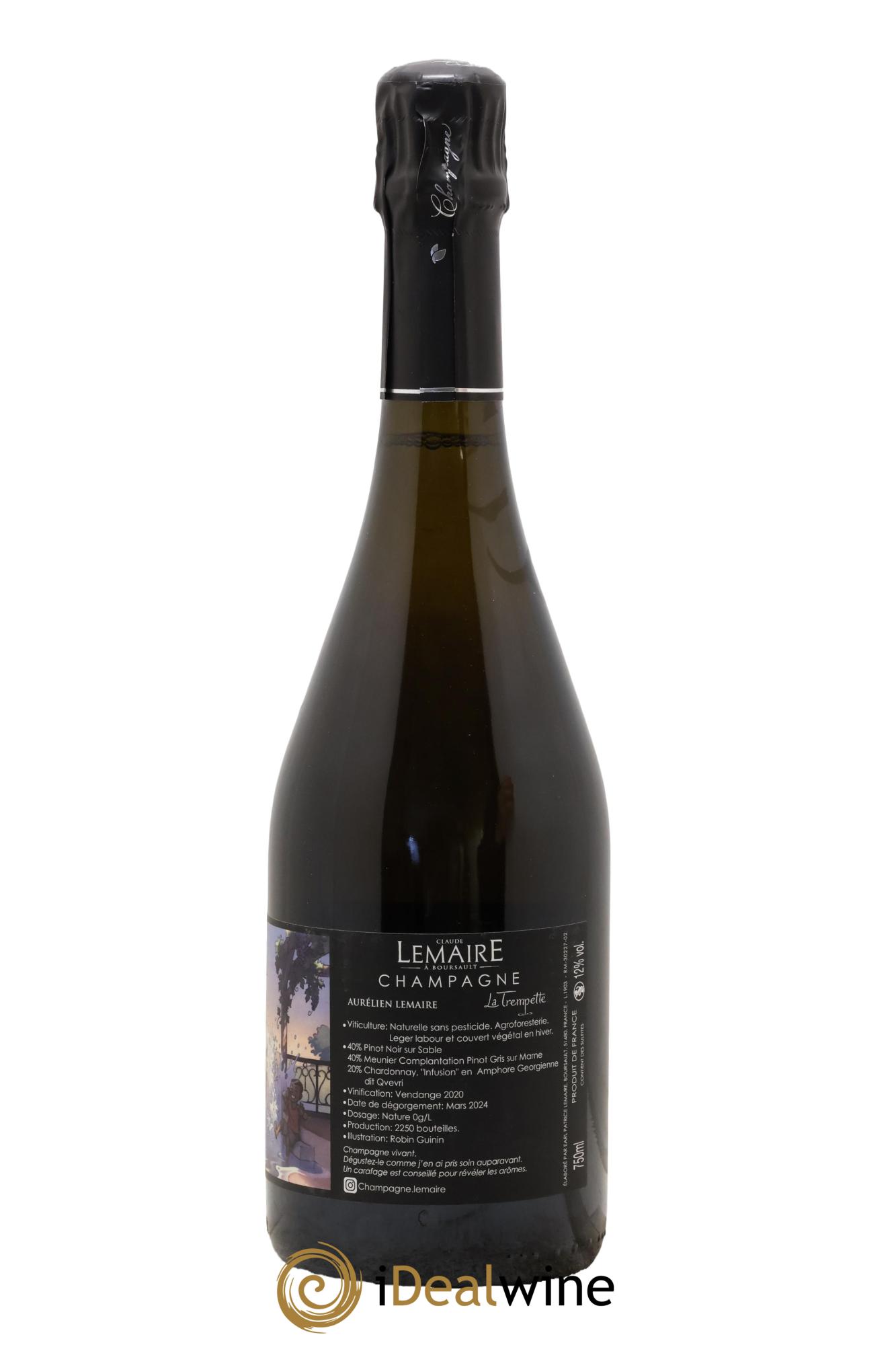 La Trempette Aurélien Lemaire 2020 - Posten von 1 Flasche - 1