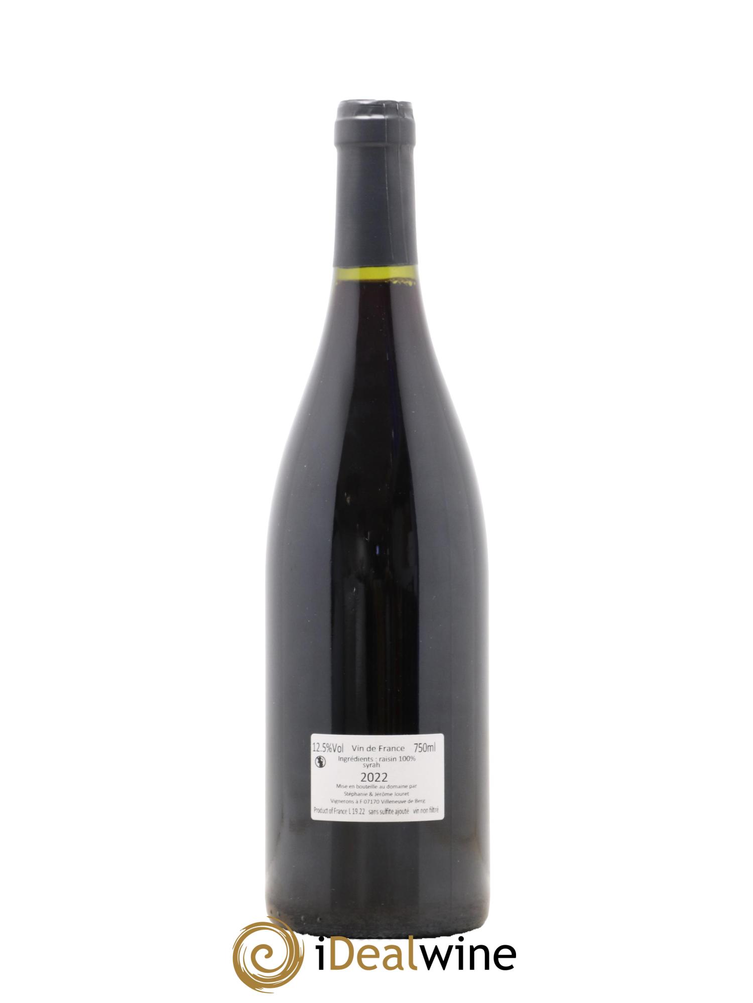 Vin de France La Coulée Douche Syrah Jérôme Jouret 2022 - Lot de 1 bouteille - 1