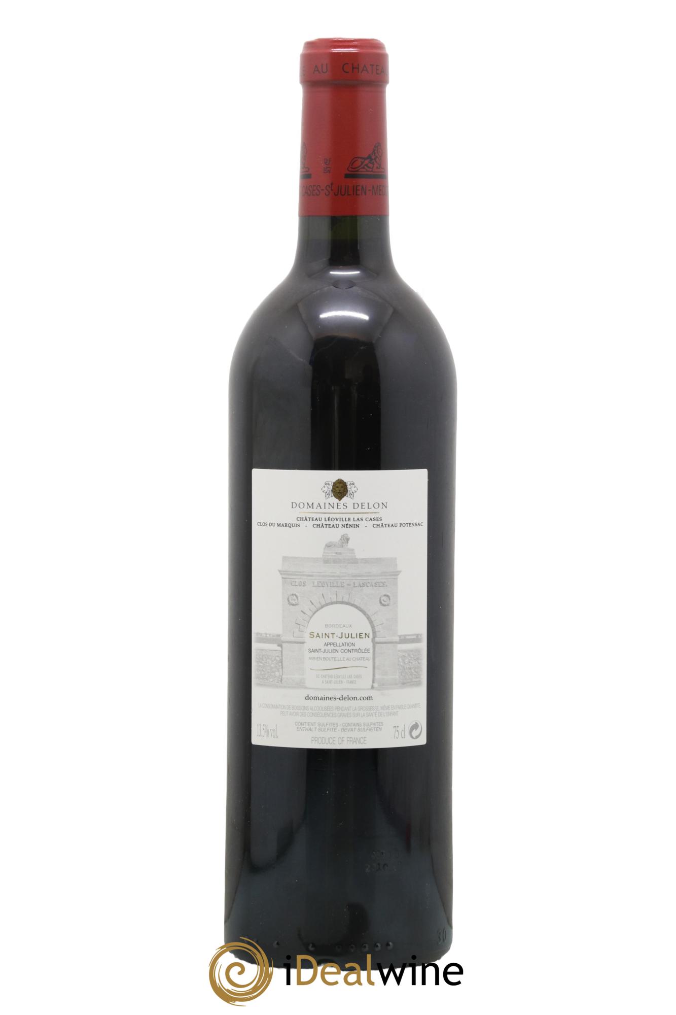 Château Léoville Las Cases 2ème Grand Cru Classé 2015 - Lot de 1 bouteille - 1