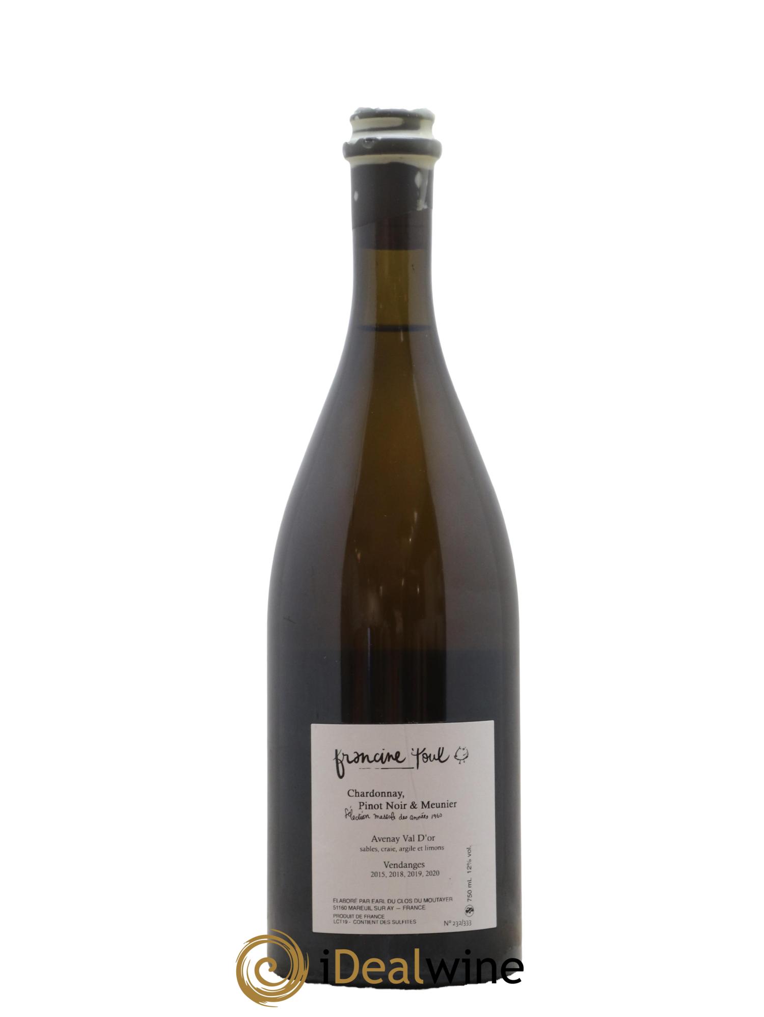 Coteaux Champenois Les Fleurs du Silence Francine Poul - Lot de 1 bouteille - 1