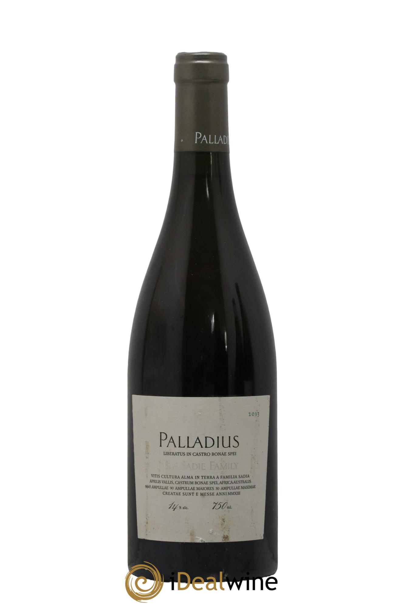 Swartland The Sadie Family Palladius 2013 - Lot of 1 bottle - 0