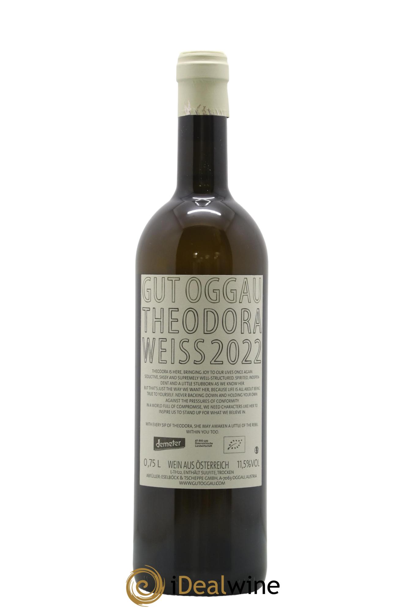 Burgenland Theodora Gut Oggau 2022 - Lot de 1 bouteille - 1