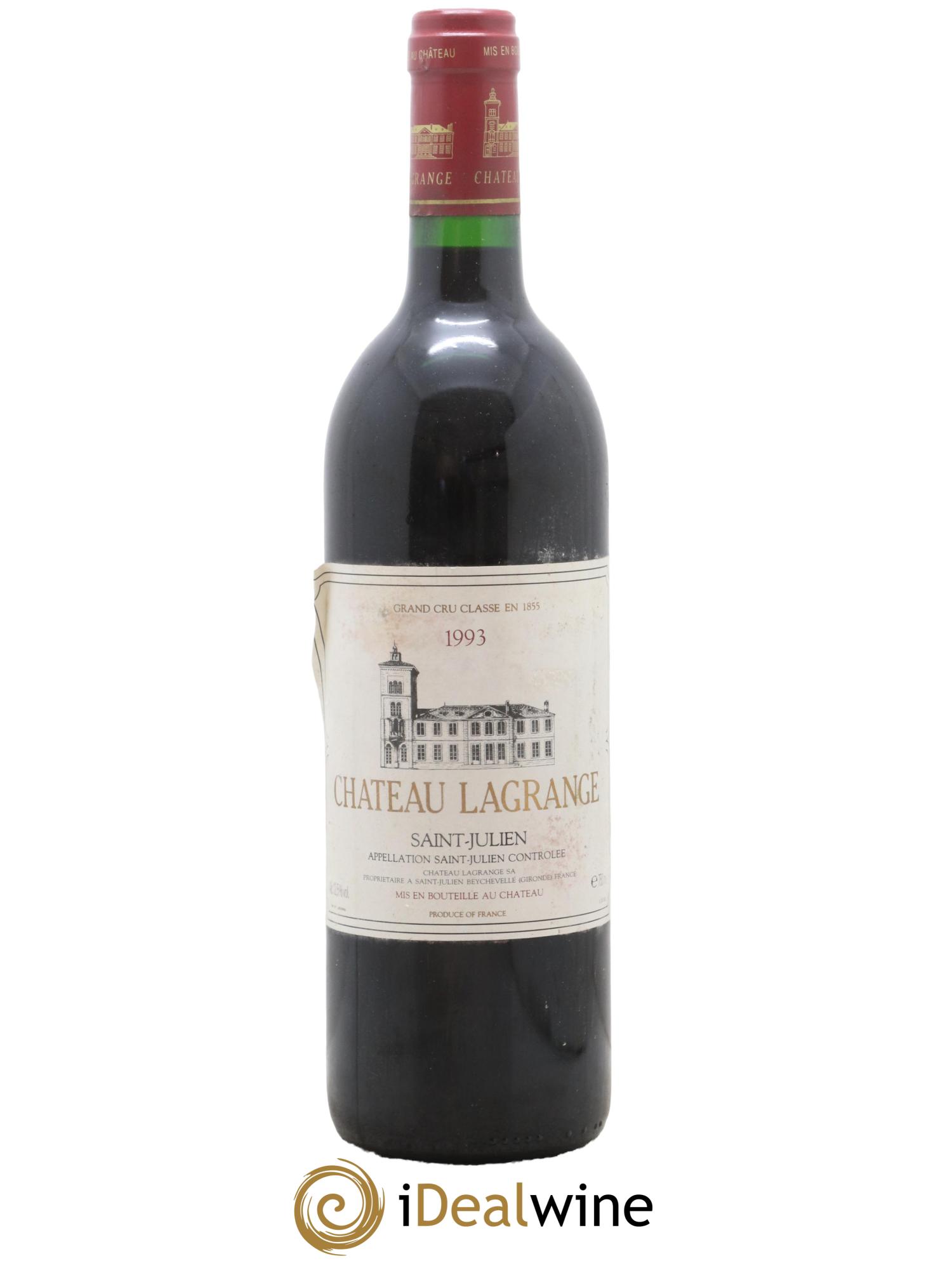 Château Lagrange 3ème Grand Cru Classé 1993 - Lot de 1 bouteille - 0