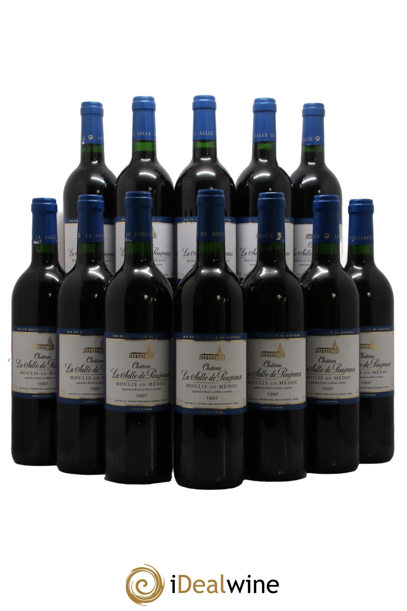 Moulis en Médoc La Salle de Poujeaux 1997 - Posten von 12 Flaschen - 0