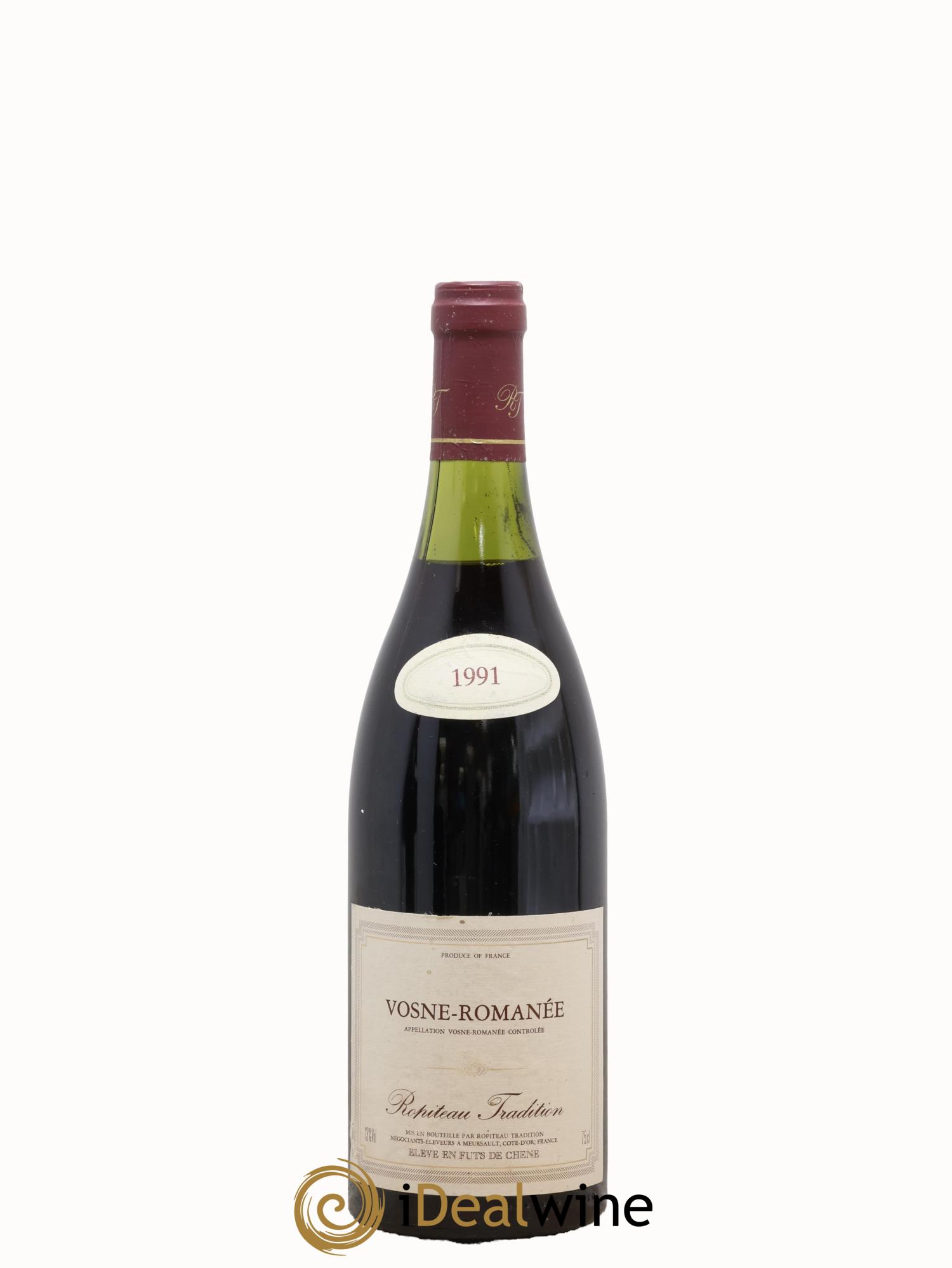 Vosne-Romanée Tradition Ropiteau 1991 - Posten von 1 Flasche - 0