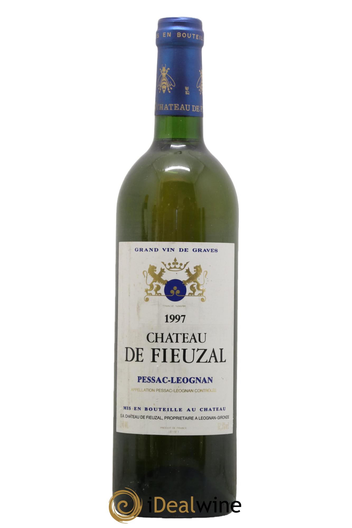 Château de Fieuzal 1997 - Lot de 1 bouteille - 0