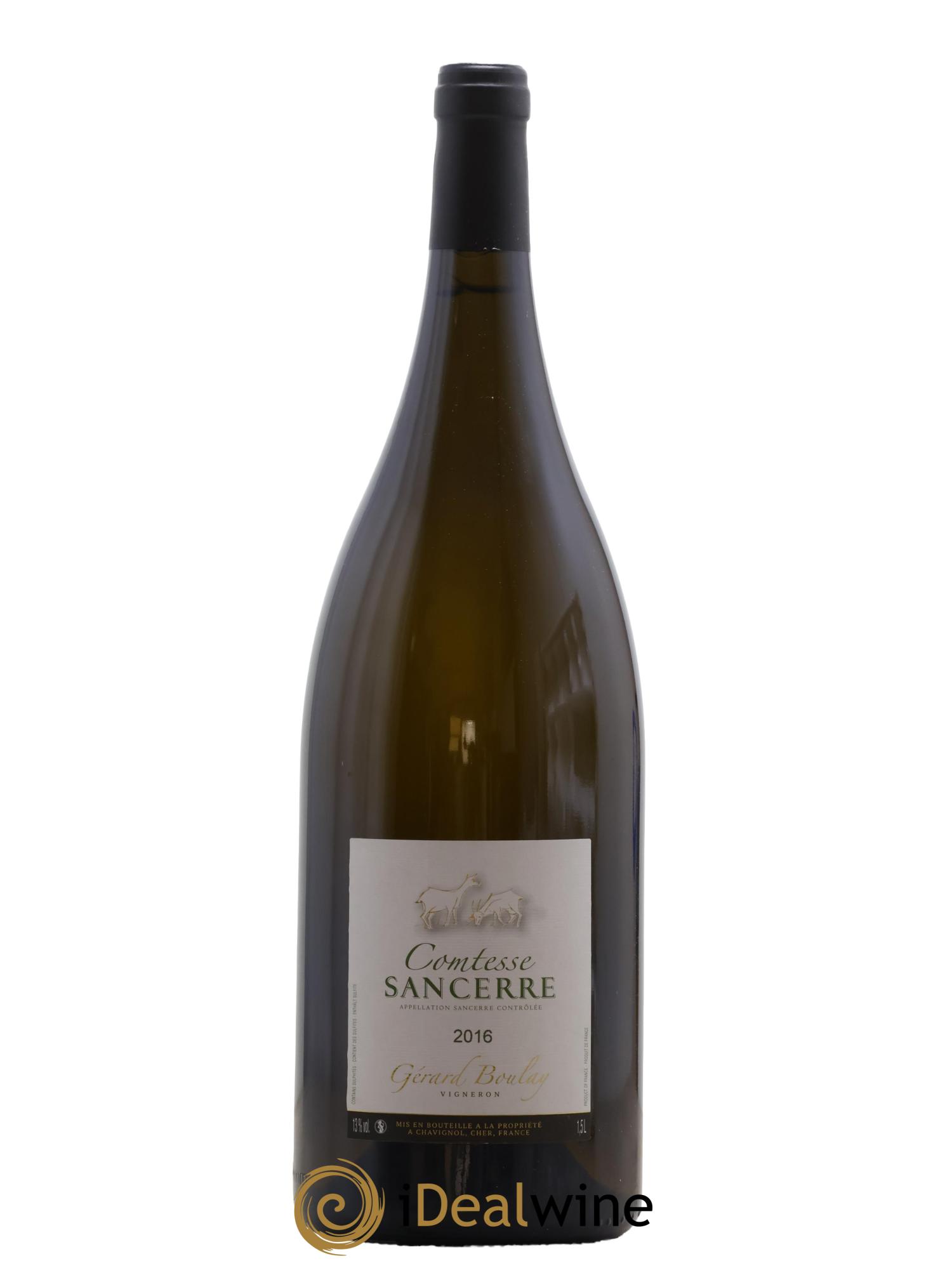 Sancerre Comtesse Gérard Boulay 2016 - Posten von 1 Magnum - 0