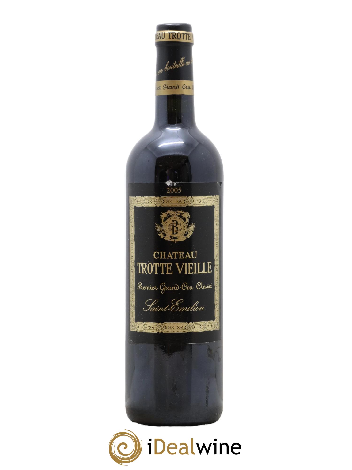 Château Trotte Vieille 1er Grand Cru Classé B 2005 - Lot de 1 bouteille - 0