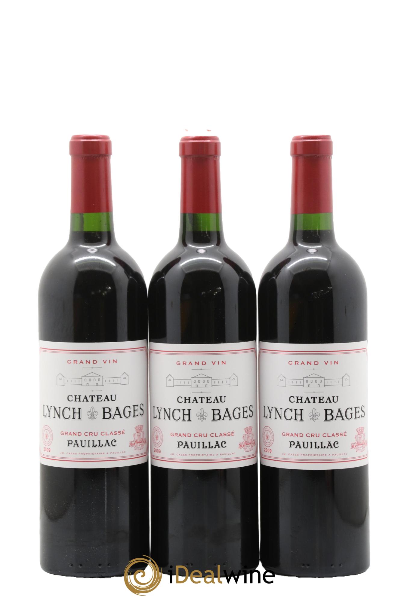 Château Lynch Bages 5ème Grand Cru Classé 2009 - Lotto di 6 bottiglie - 3