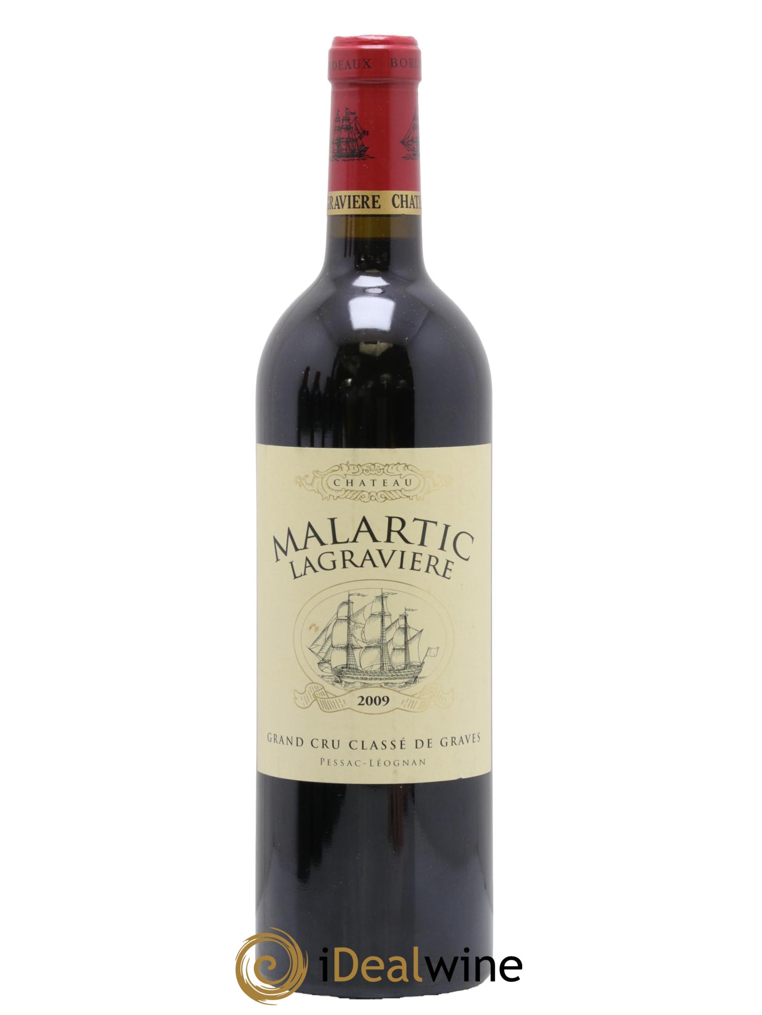 Château Malartic-Lagravière Cru Classé de Graves 2009 - Lot de 1 bouteille - 0