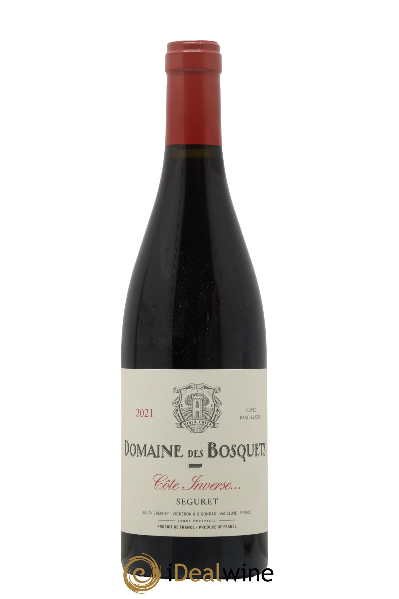 Côtes-du-Rhône Villages Seguret Côte Inverse Domaine Des Bosquets 2021 - Posten von 1 Flasche - 0