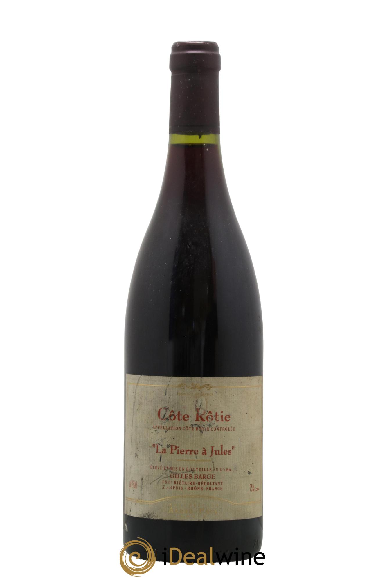 Côte-Rôtie La Pierre à Jules Gilles Barge 2004 - Lot de 1 bouteille - 0