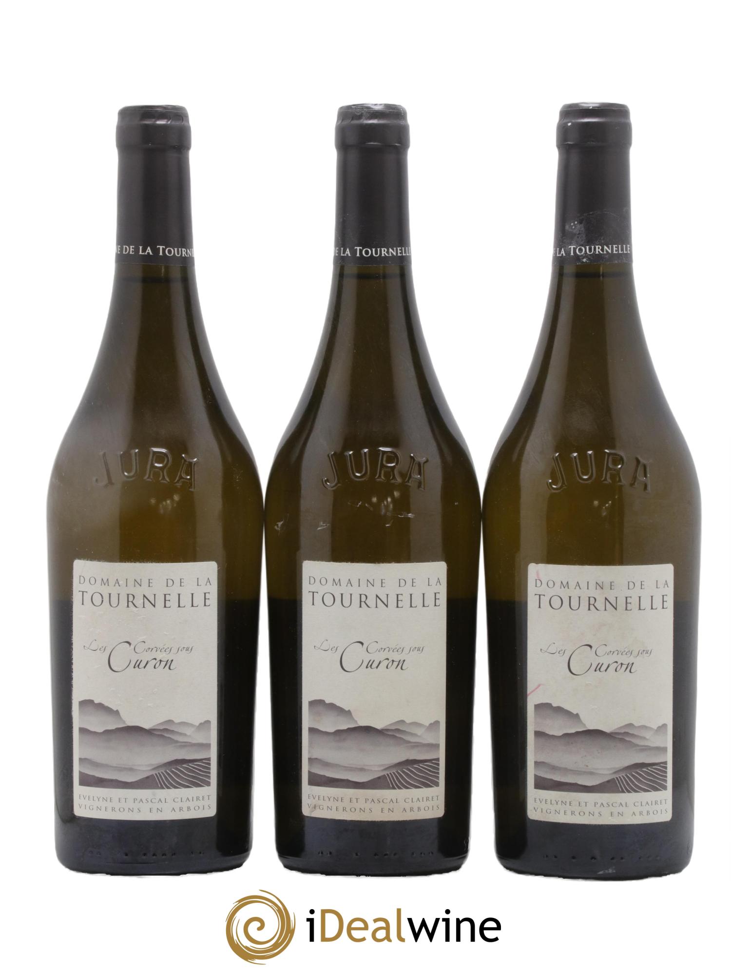Arbois Les Corvées sous Curon Domaine de la Tournelle 2017 - Lot of 3 bottles - 0