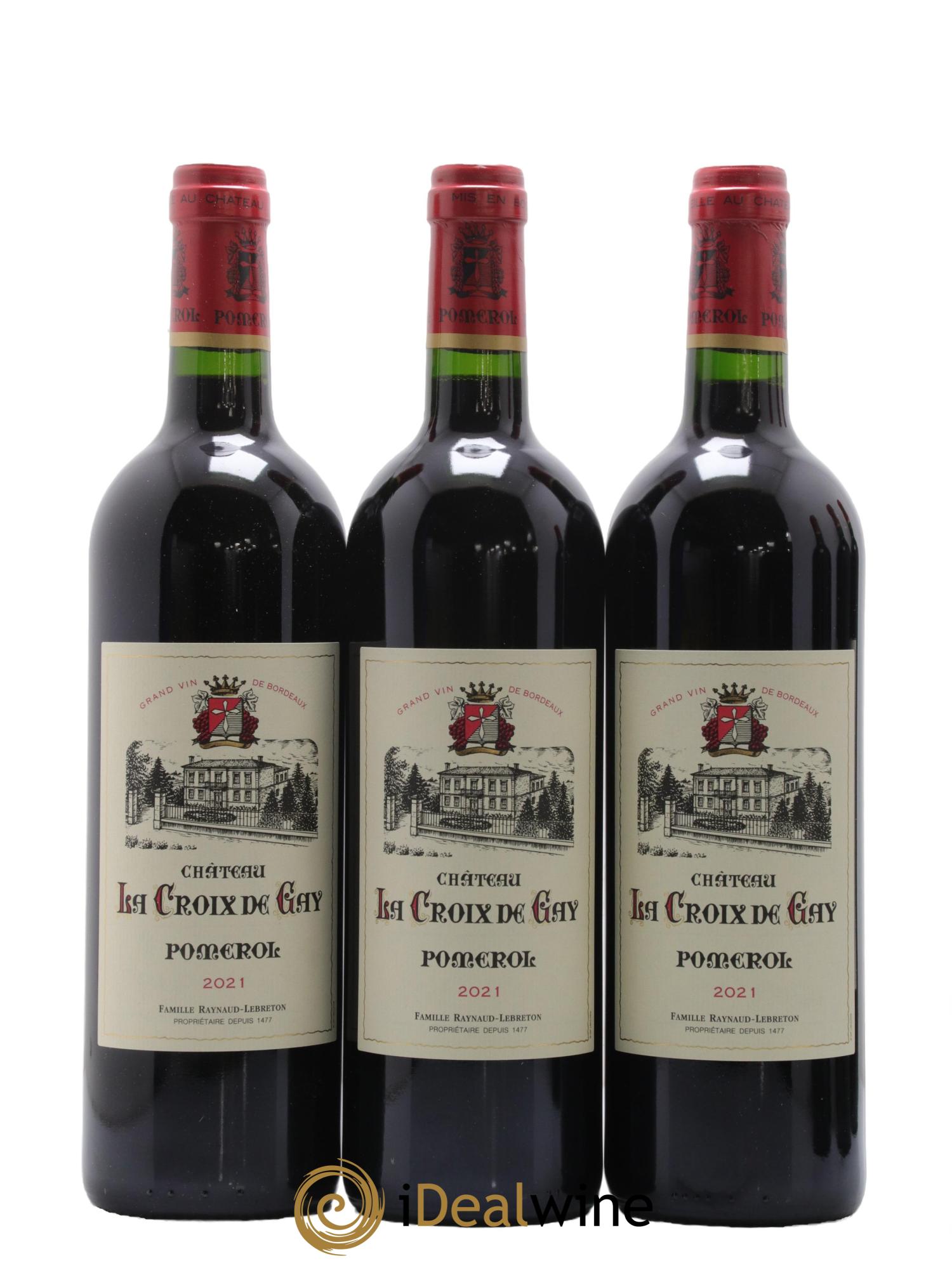 Château la Croix de Gay 2021 - Lot de 6 bouteilles - 1